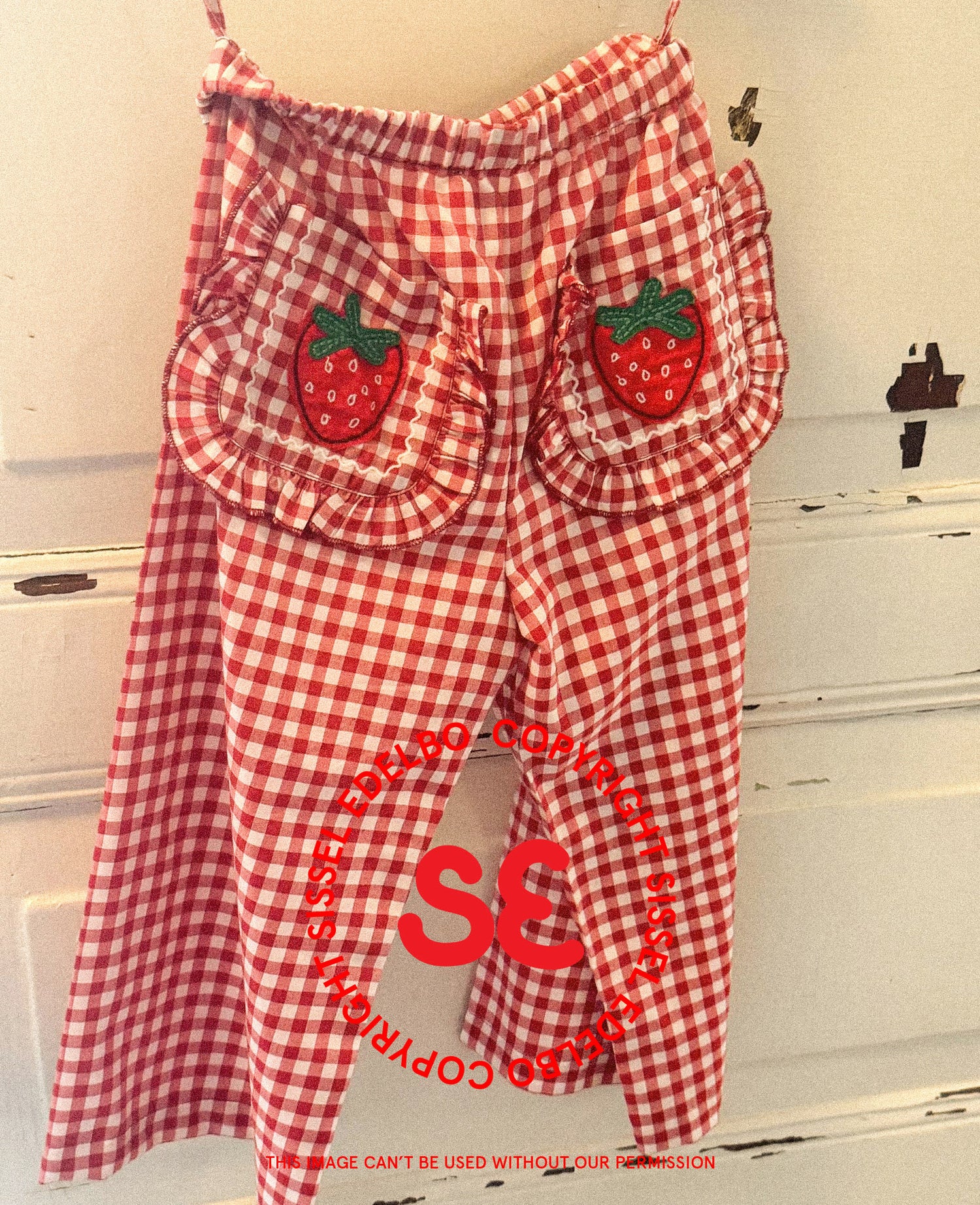 Saxo MINI Pants - Red Checks