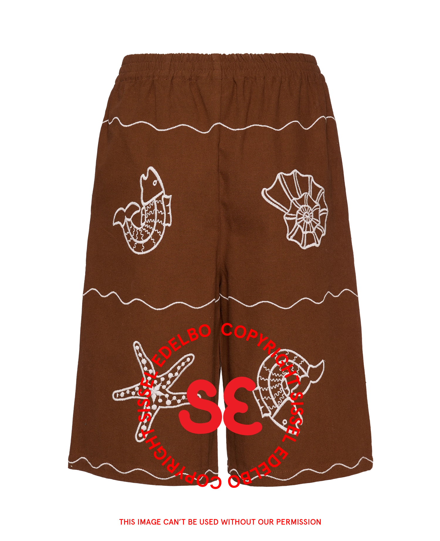 Seashell Shorts - Soft Brown