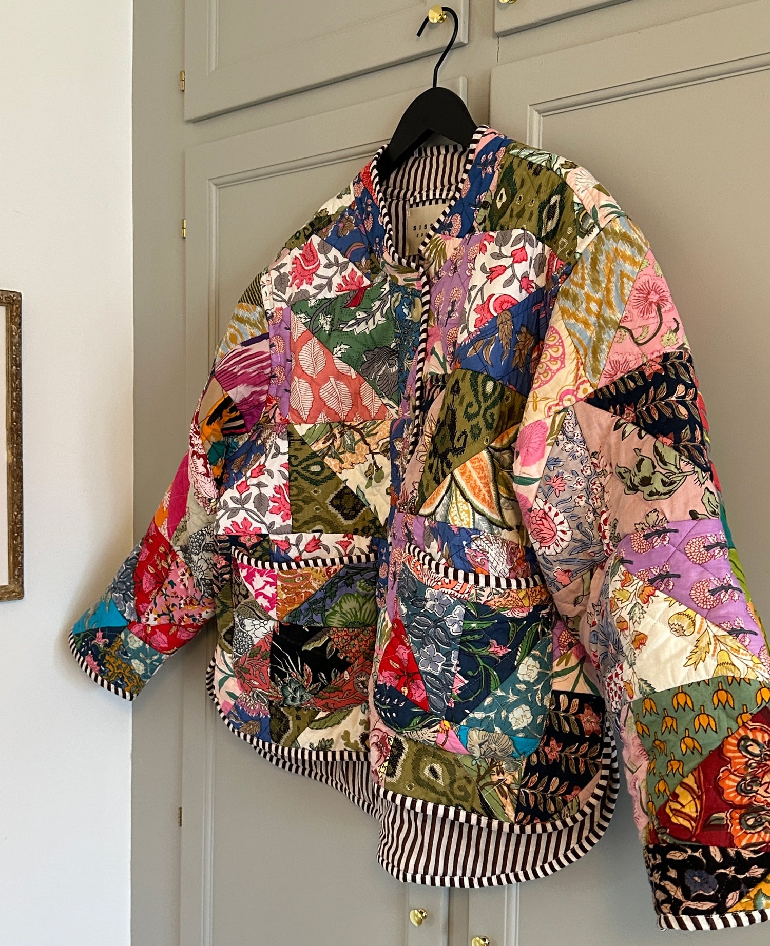 Shaneela Jacket - Patchwork Flower