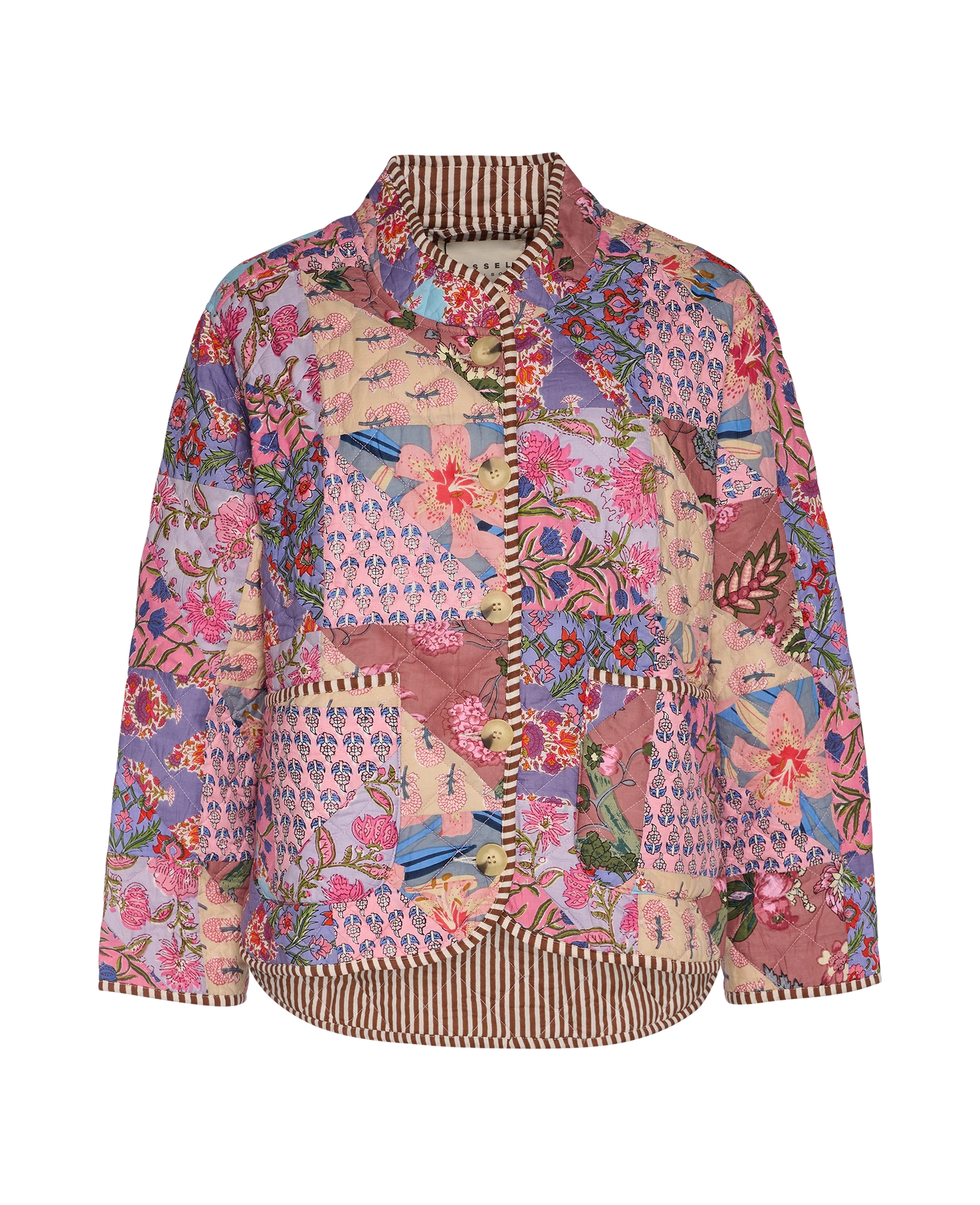 Shaneela Jacket - Patchwork Flower