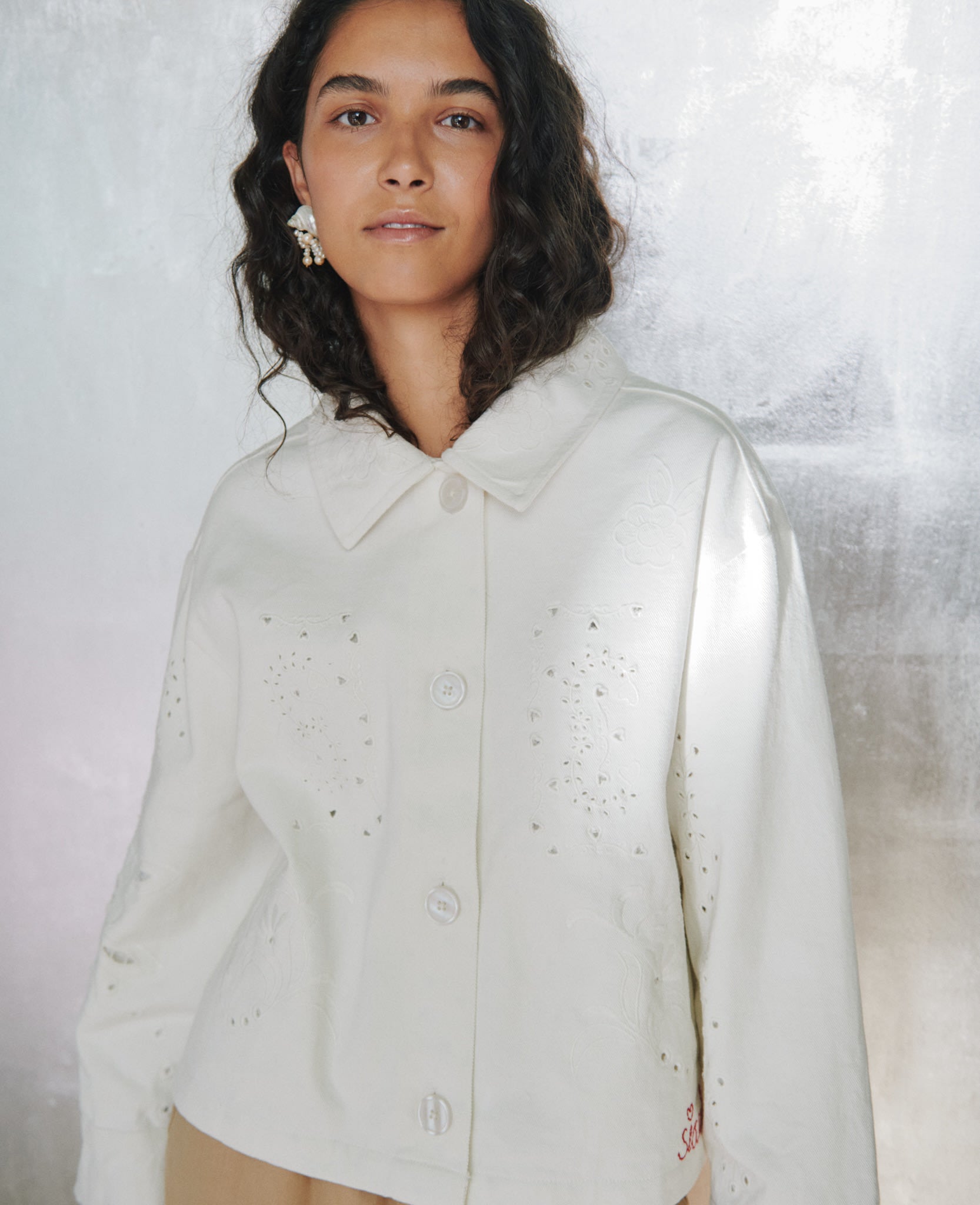 Vintage Jacket - White Napkin – SISSEL EDELBO
