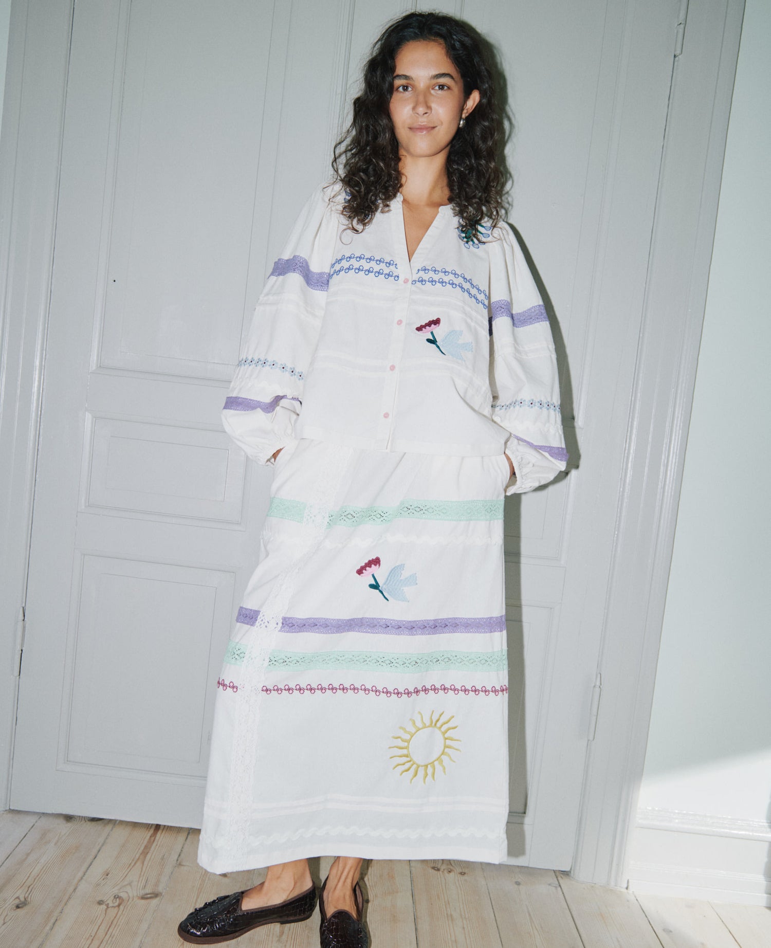 Isha Skirt - Snow White