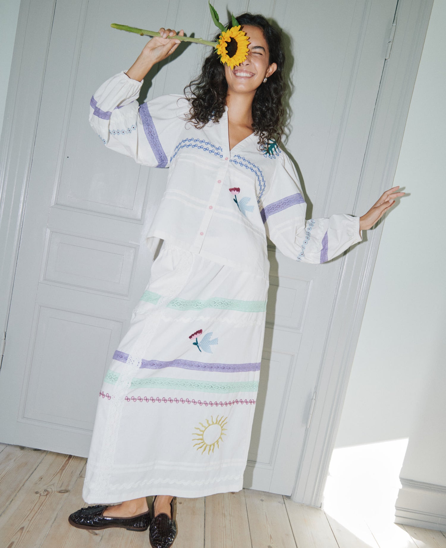 Isha Top - Snow White