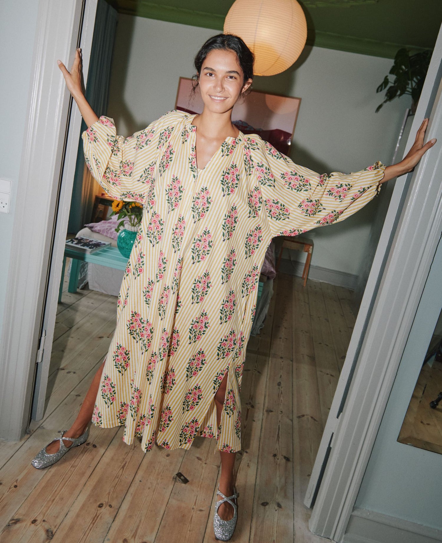 Lara Dress - Golden Yellow