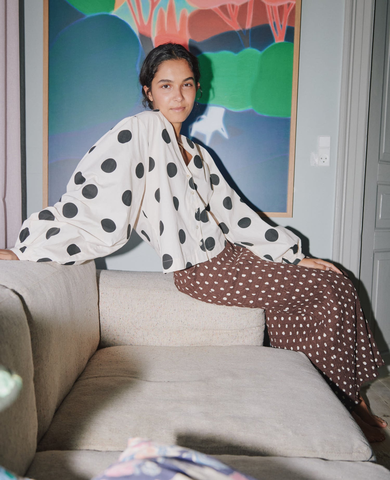 Ea Shirt - Black Dot