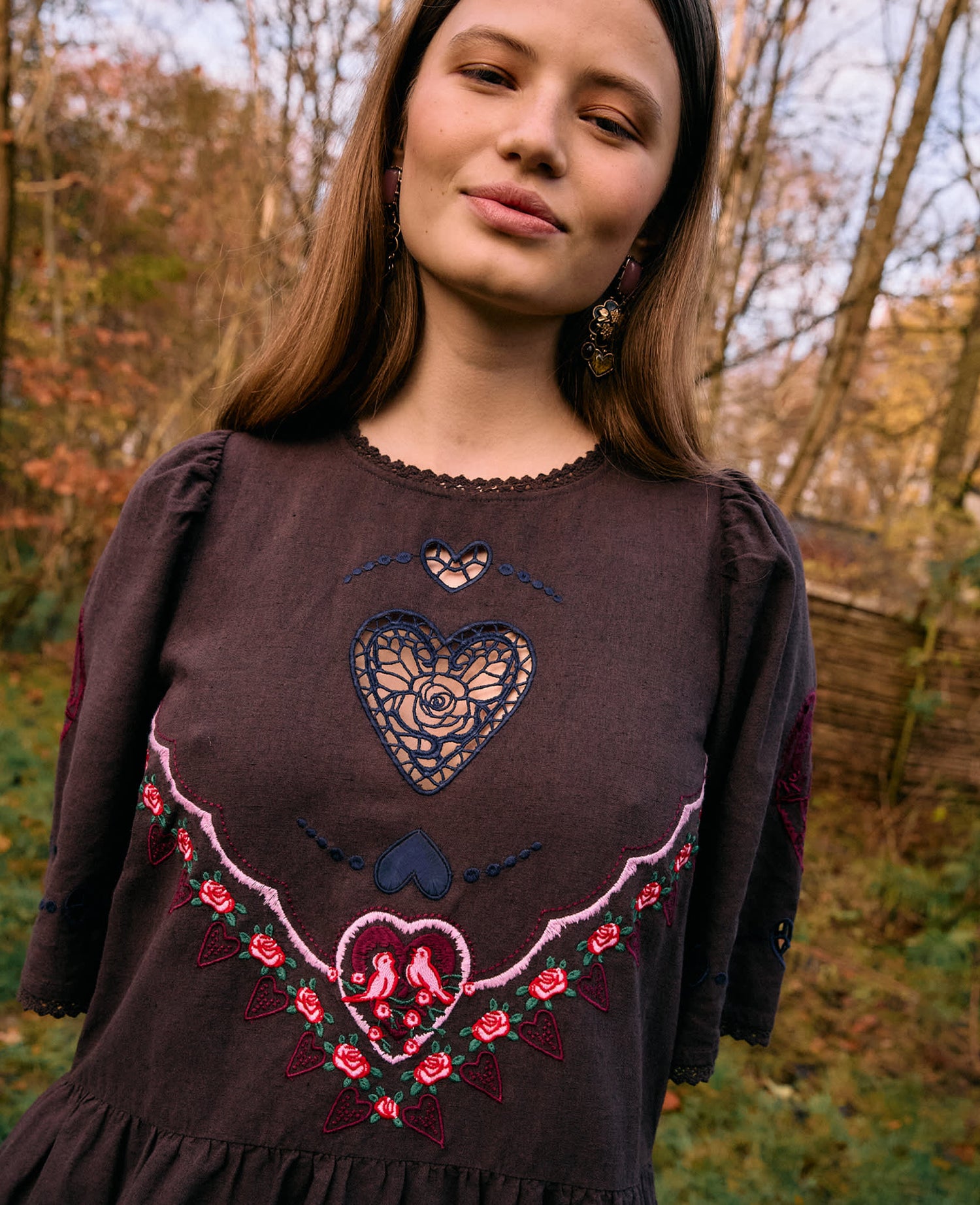 Sky Dress - Brown