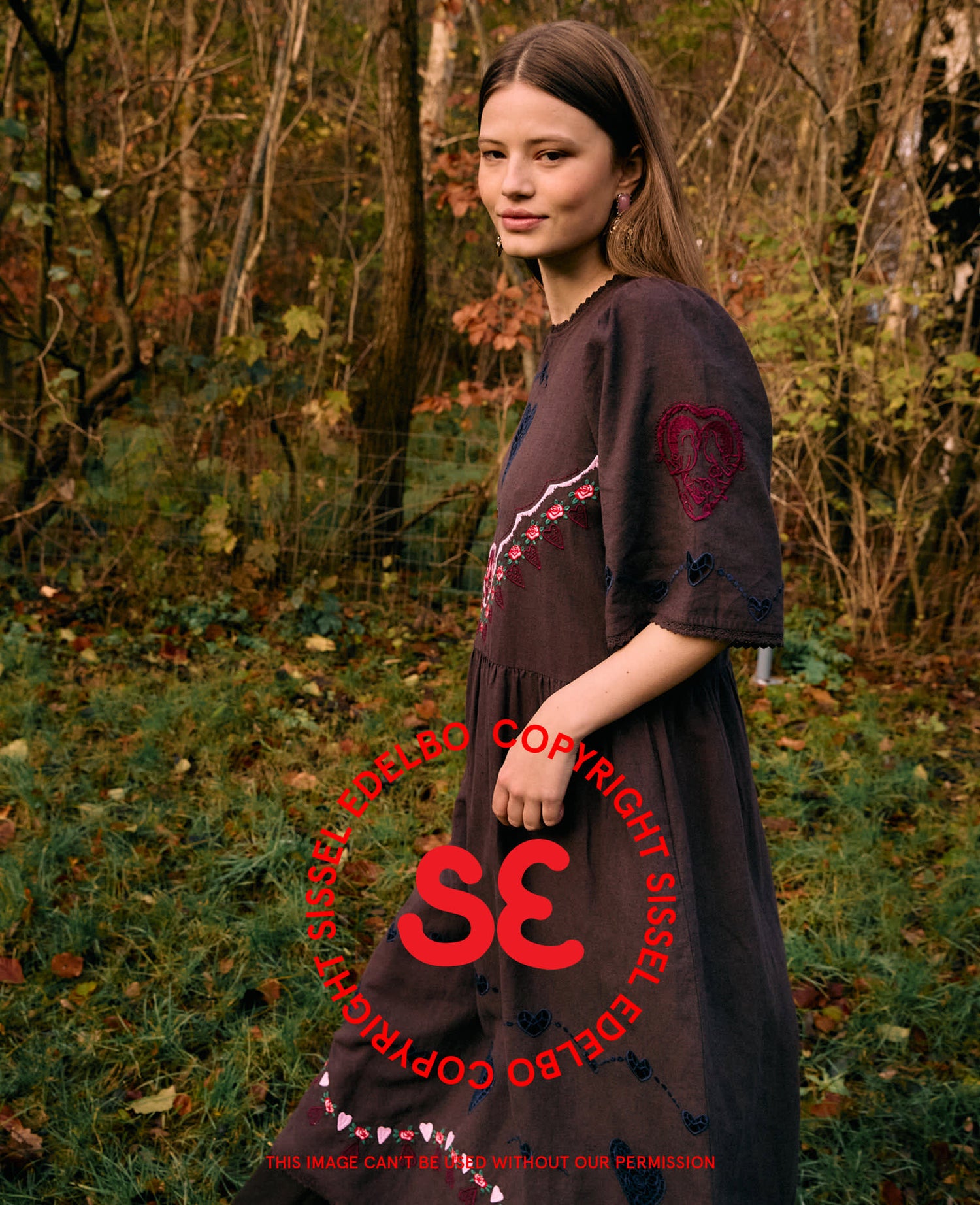 Sky Dress - Brown