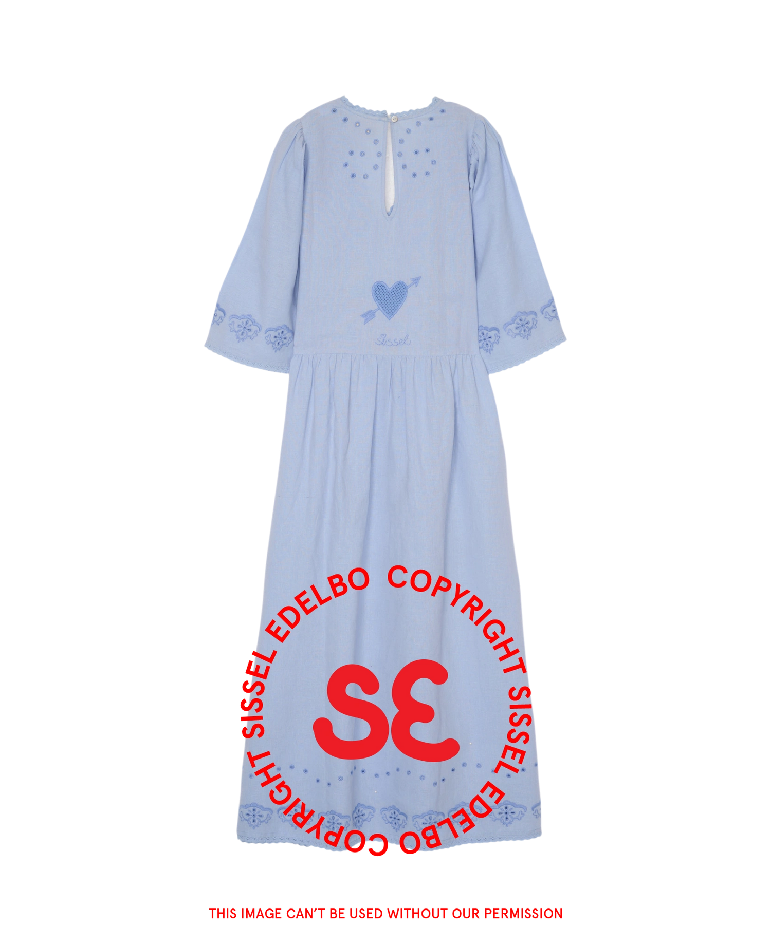 Skya Dress - Angel Blue