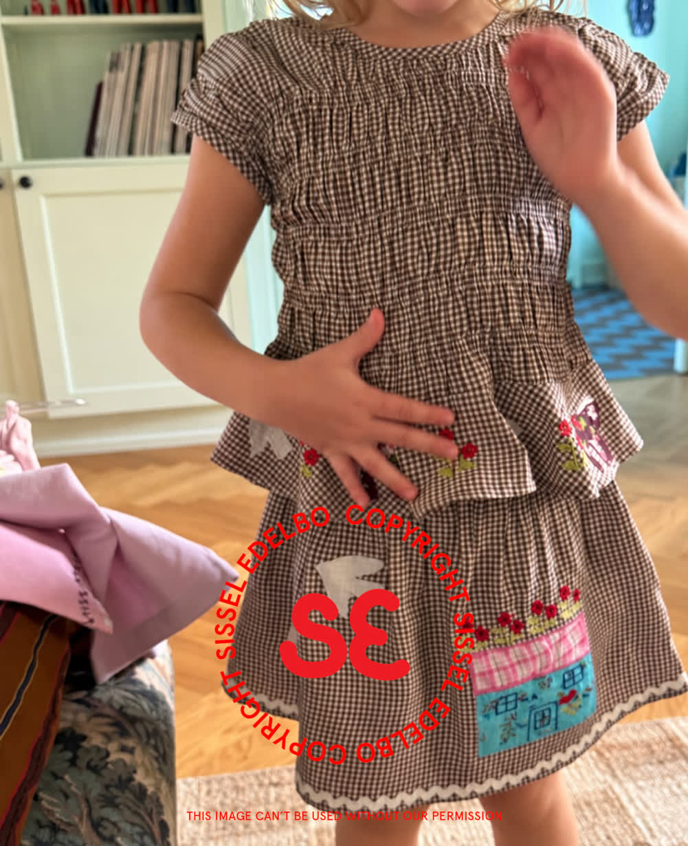 Barbera MINI Skirt - Brown Check