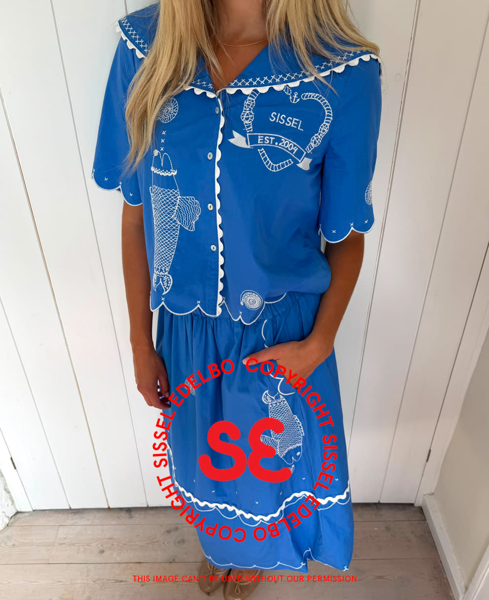 Sonya Skirt - Blue