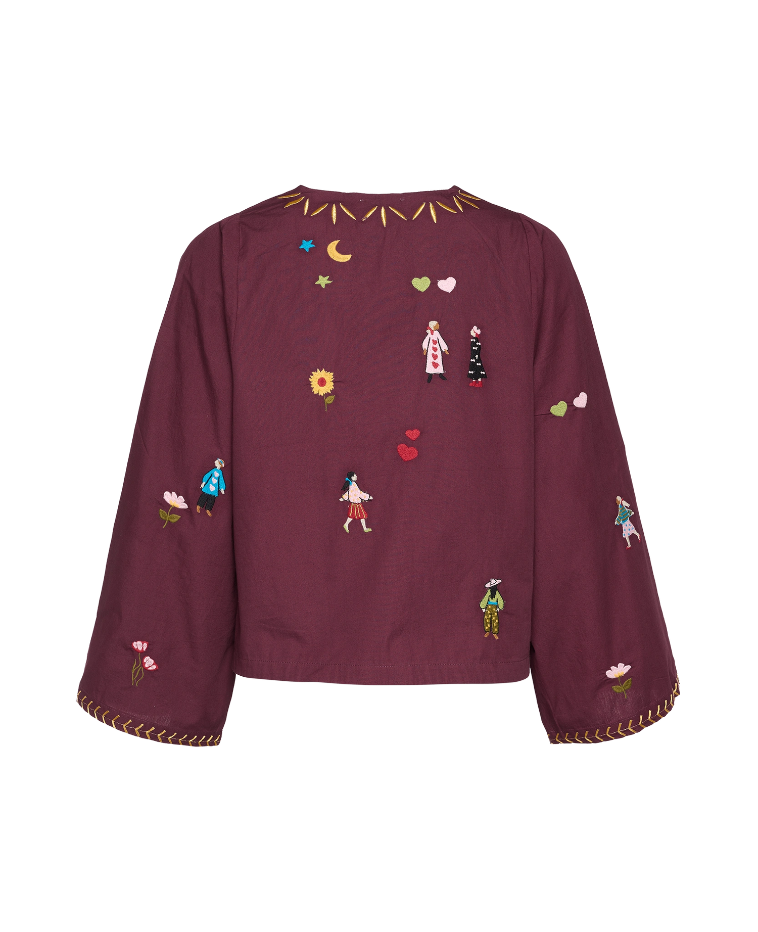 Sophie Top - Burgundy