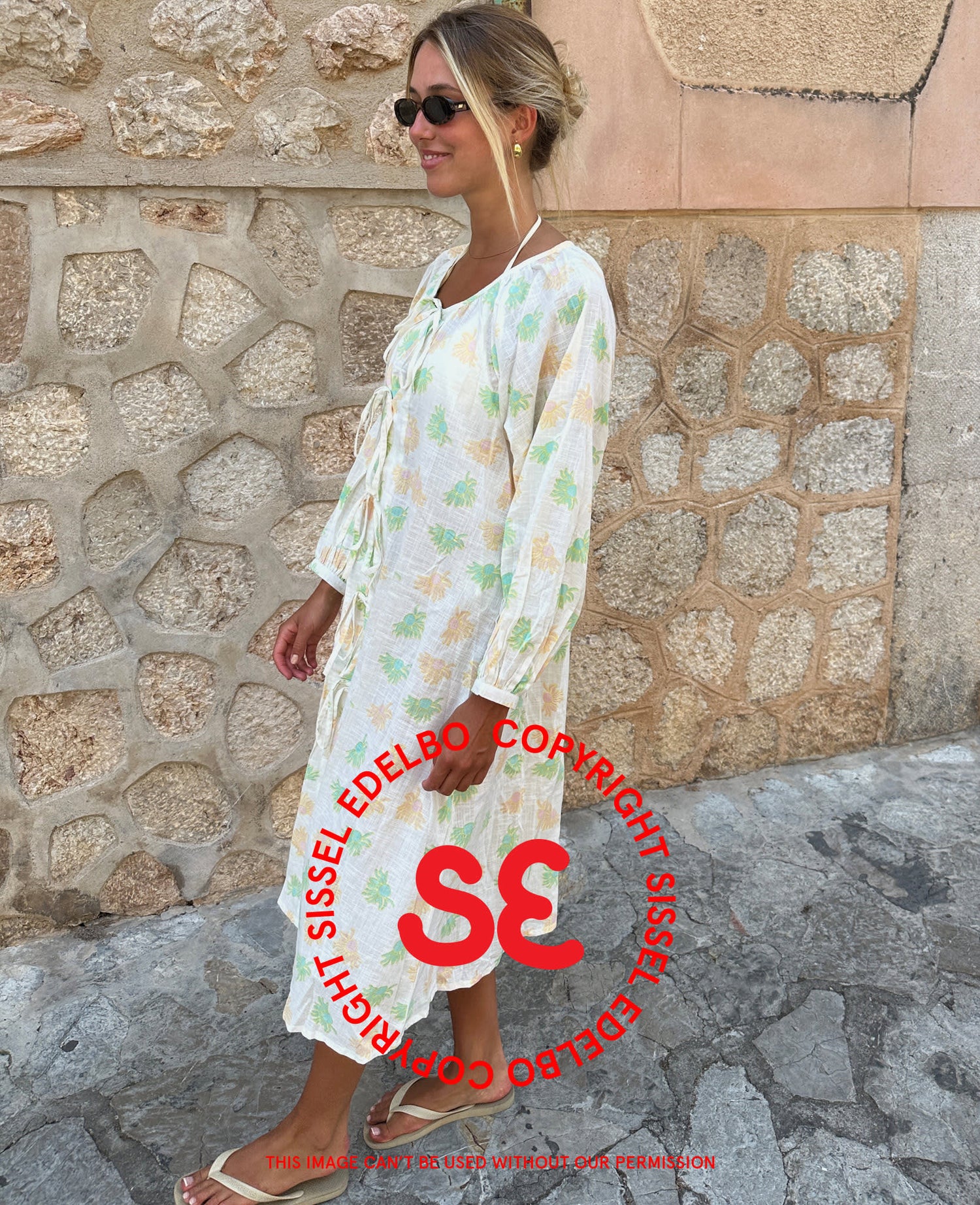 Stinne Dress - Pastel Sun