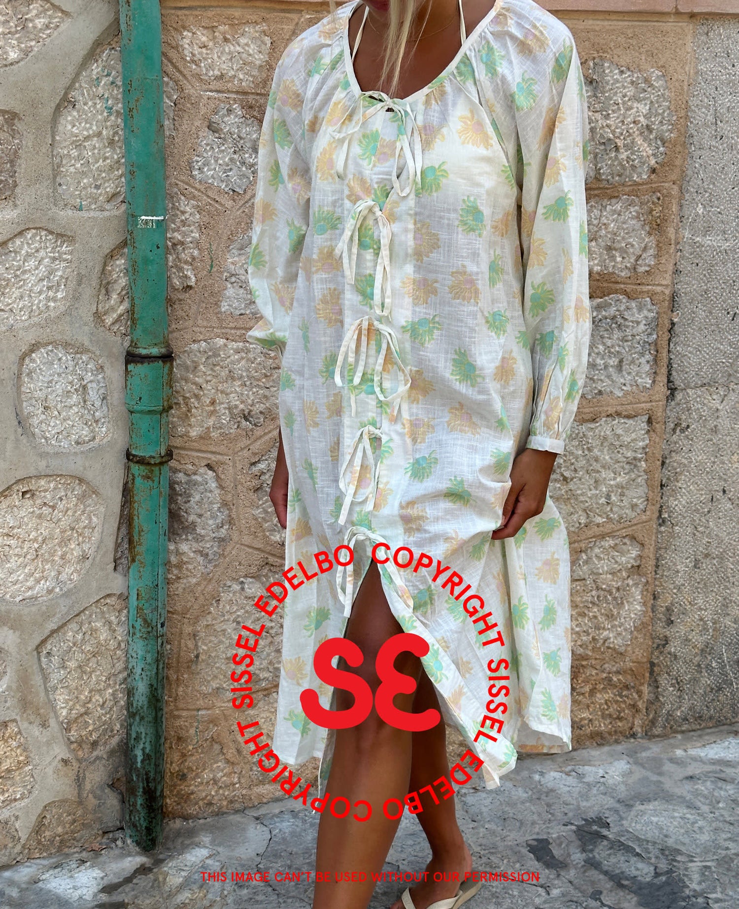 Stinne Dress - Pastel Sun