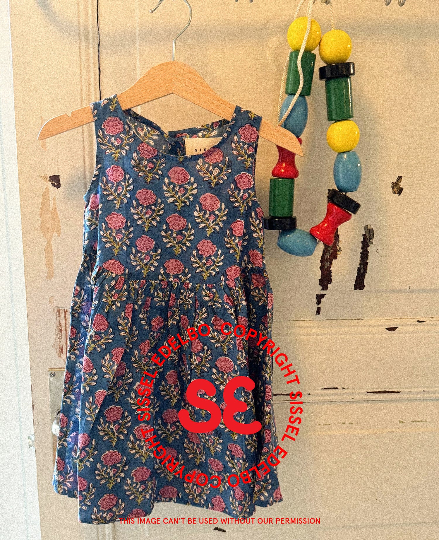 Suri MINI Dress - Pink Flowers