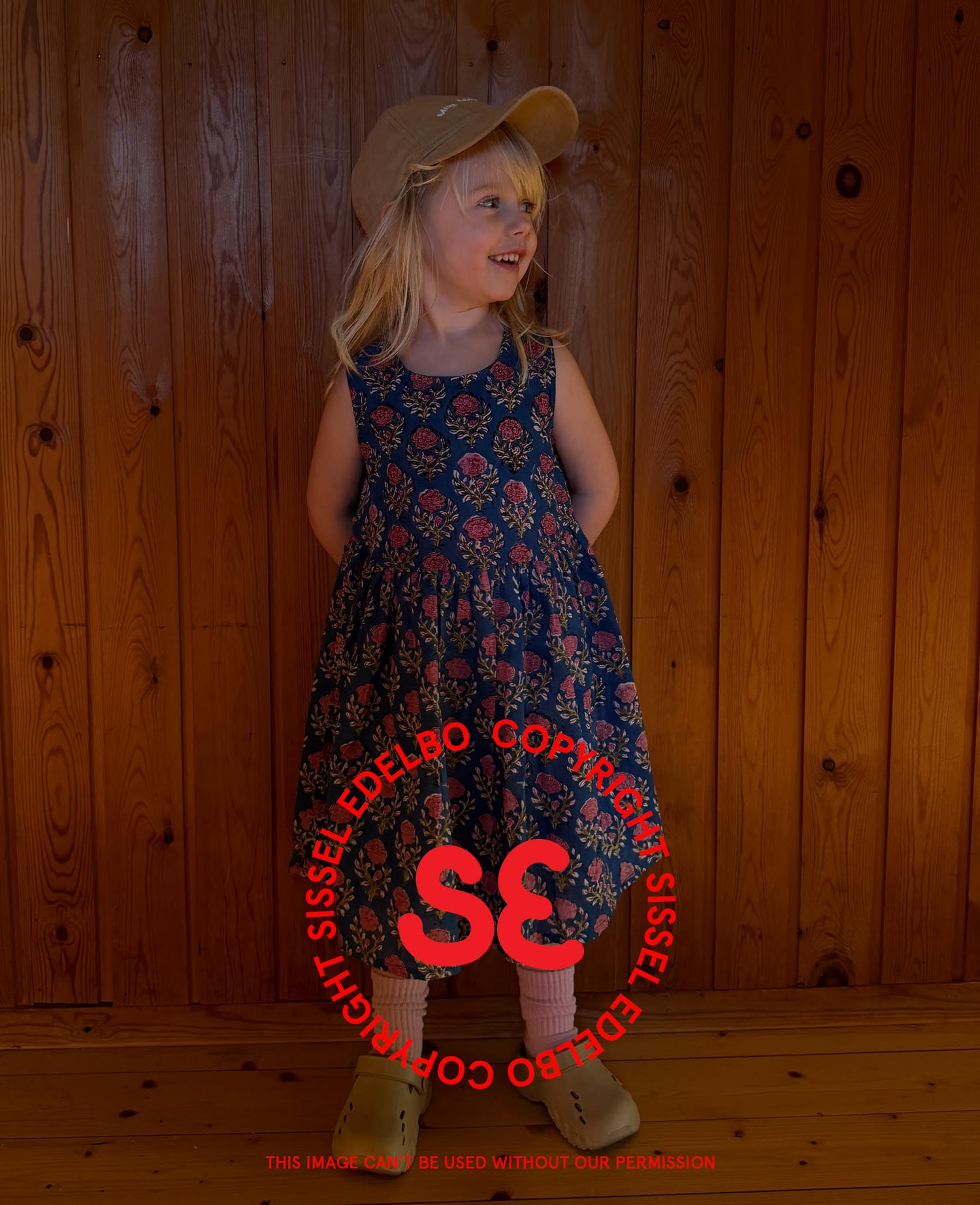 Suri MINI Dress - Pink Flowers