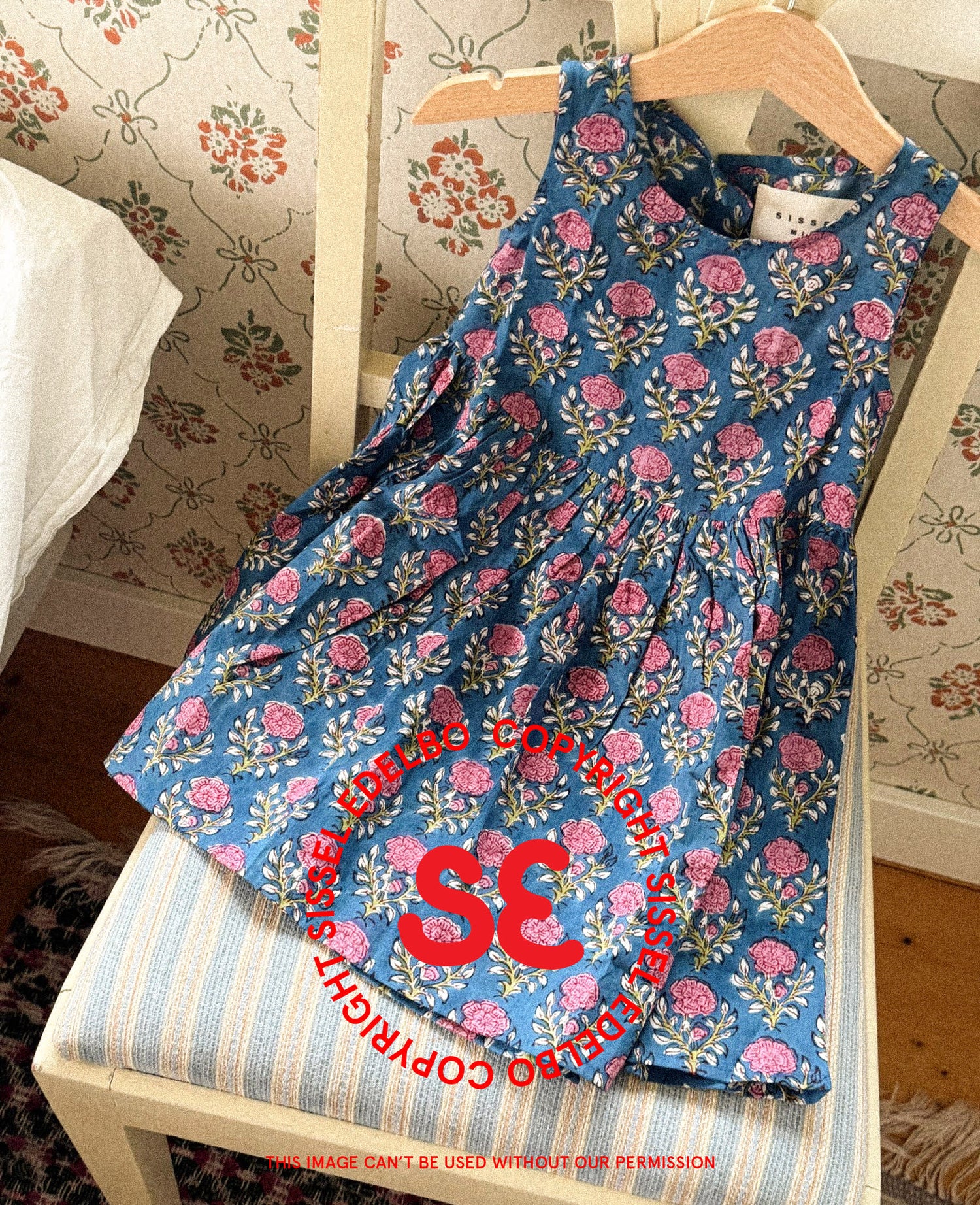 Suri MINI Dress - Pink Flowers