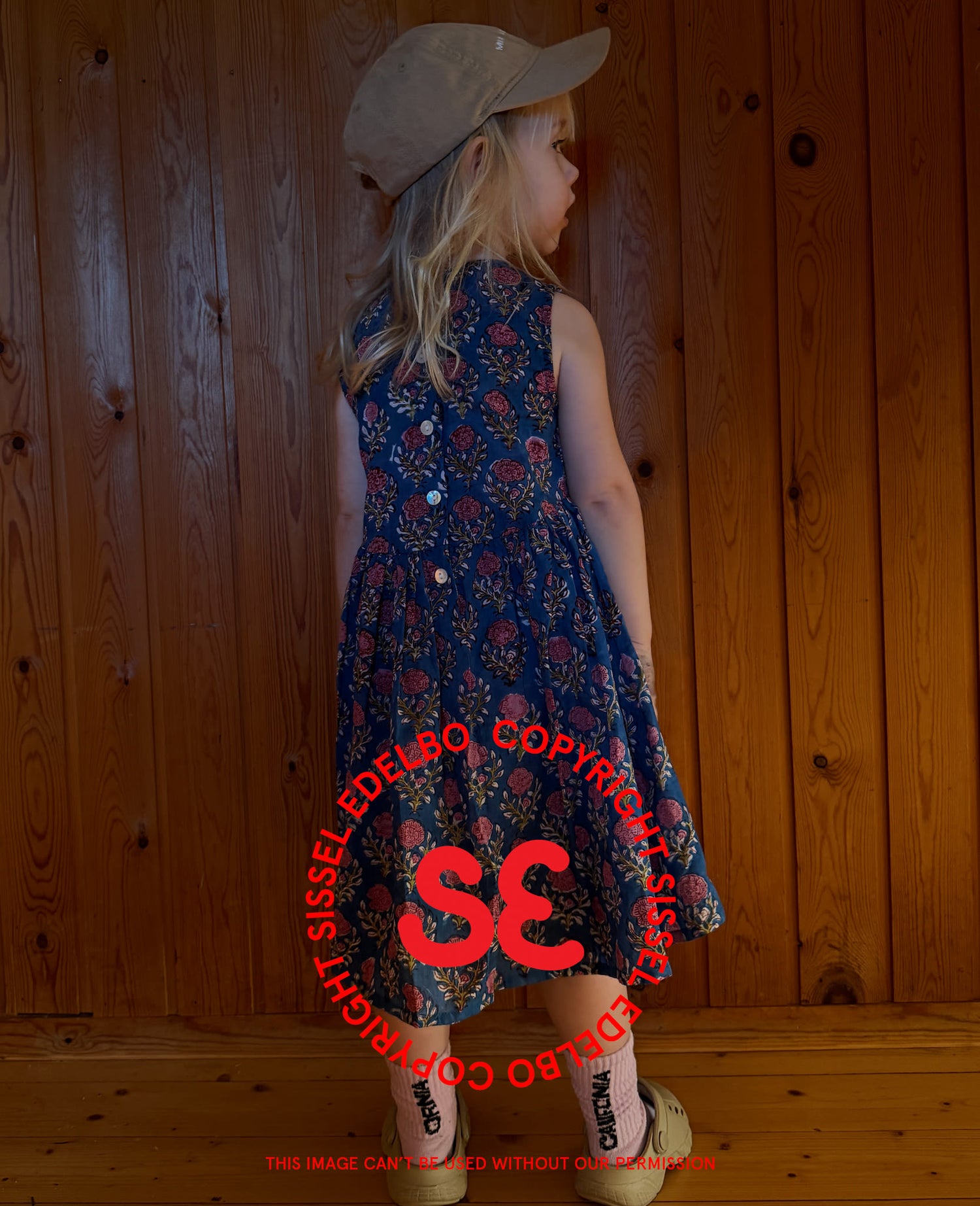 Suri MINI Dress - Pink Flowers