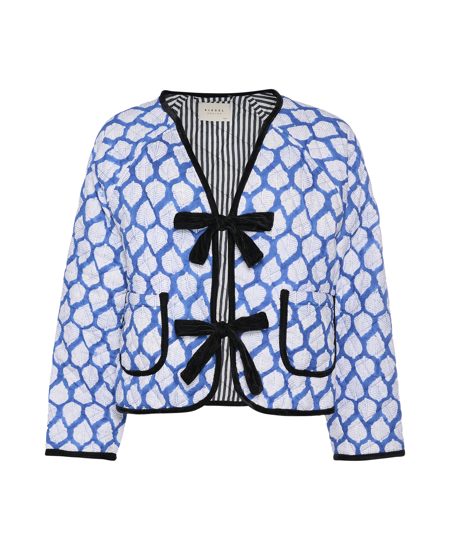 Suvanna Jacket - Blue Leaves