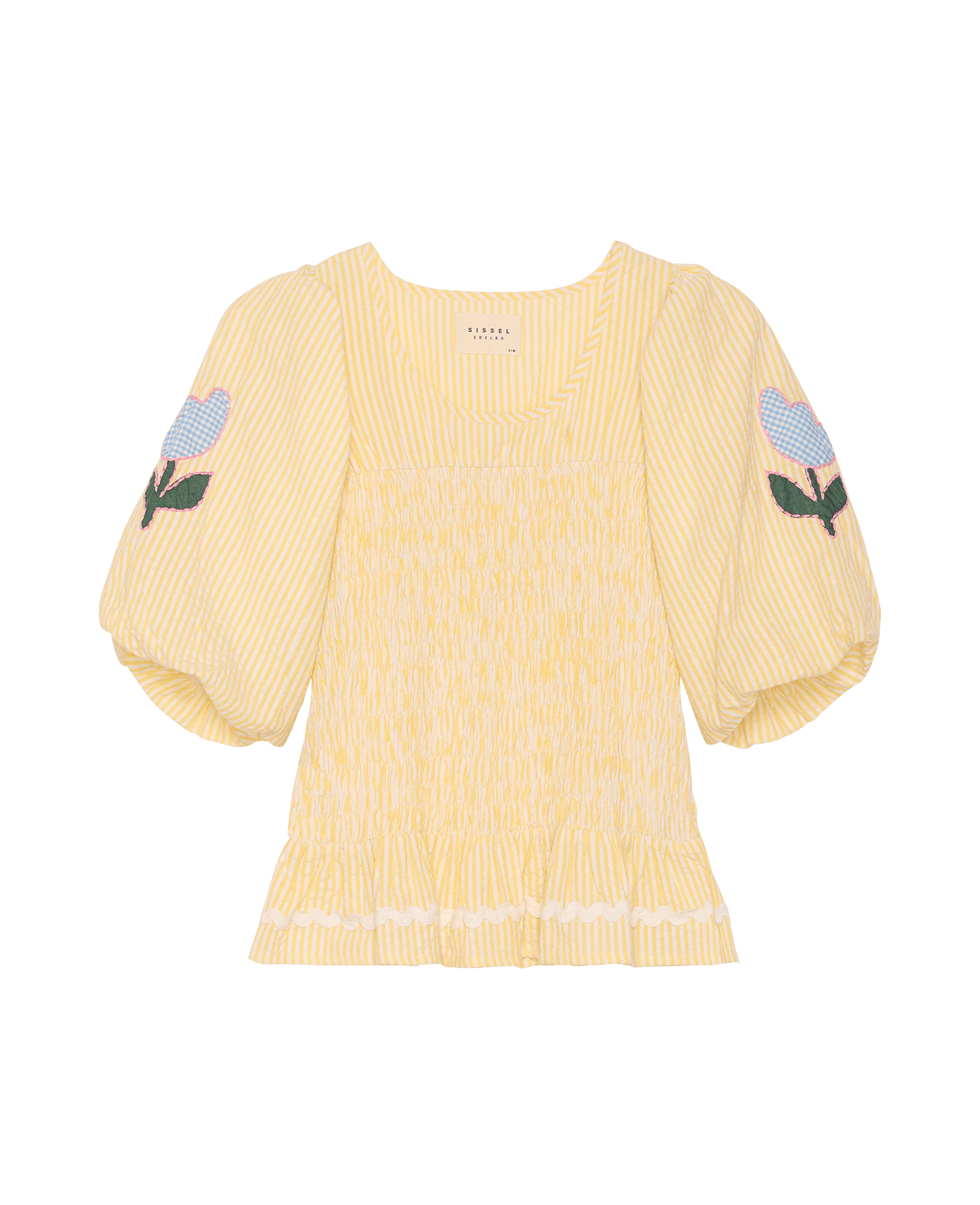Svea Top - Yellow Stripes