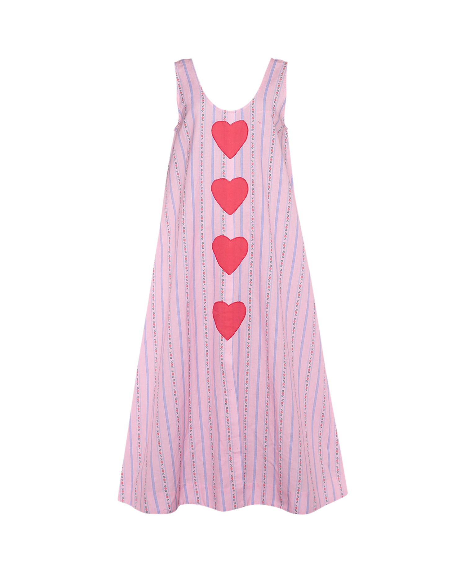 Sweetheart Dress - Vintage Rose
