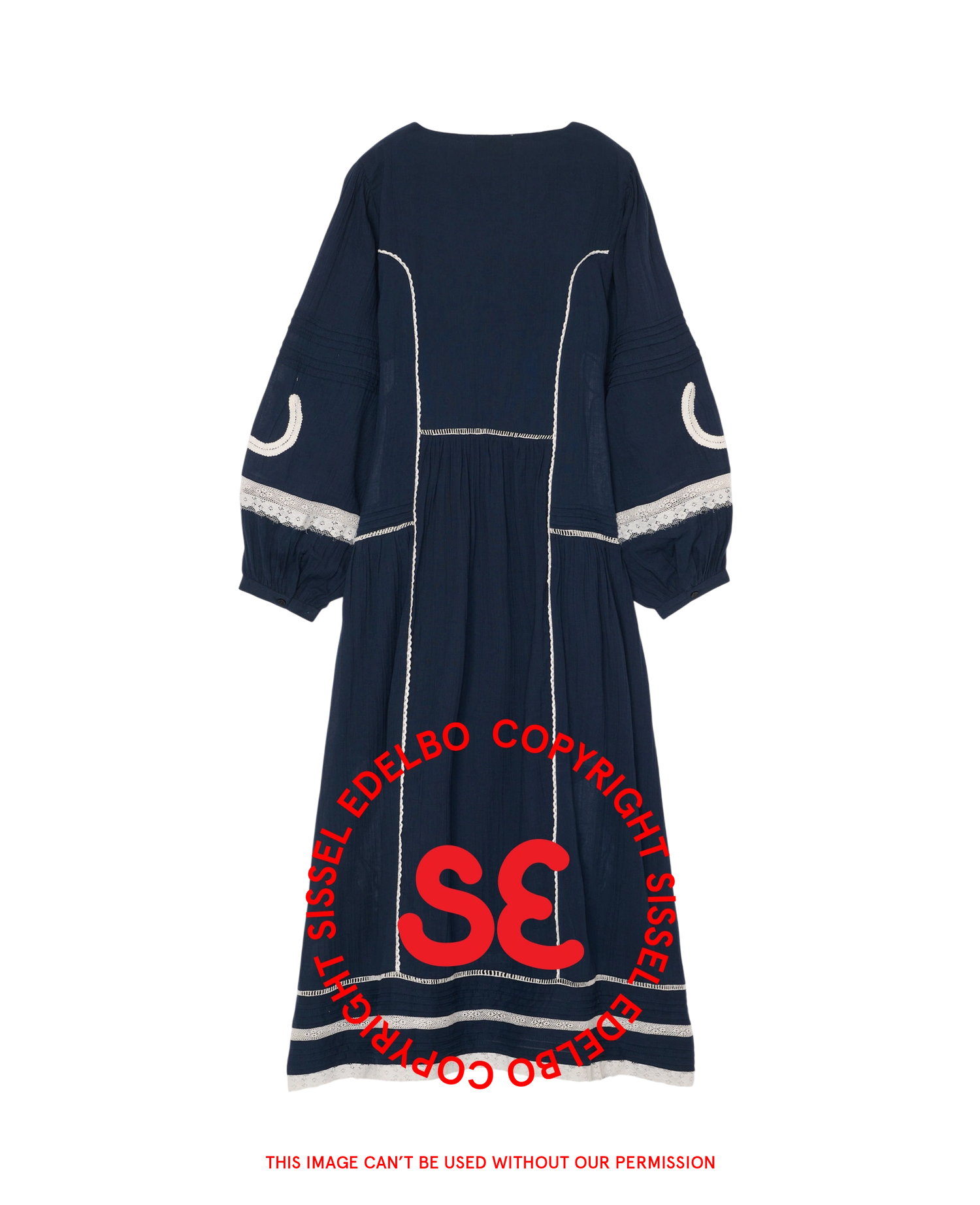 Tessa Dress - Navy Horse