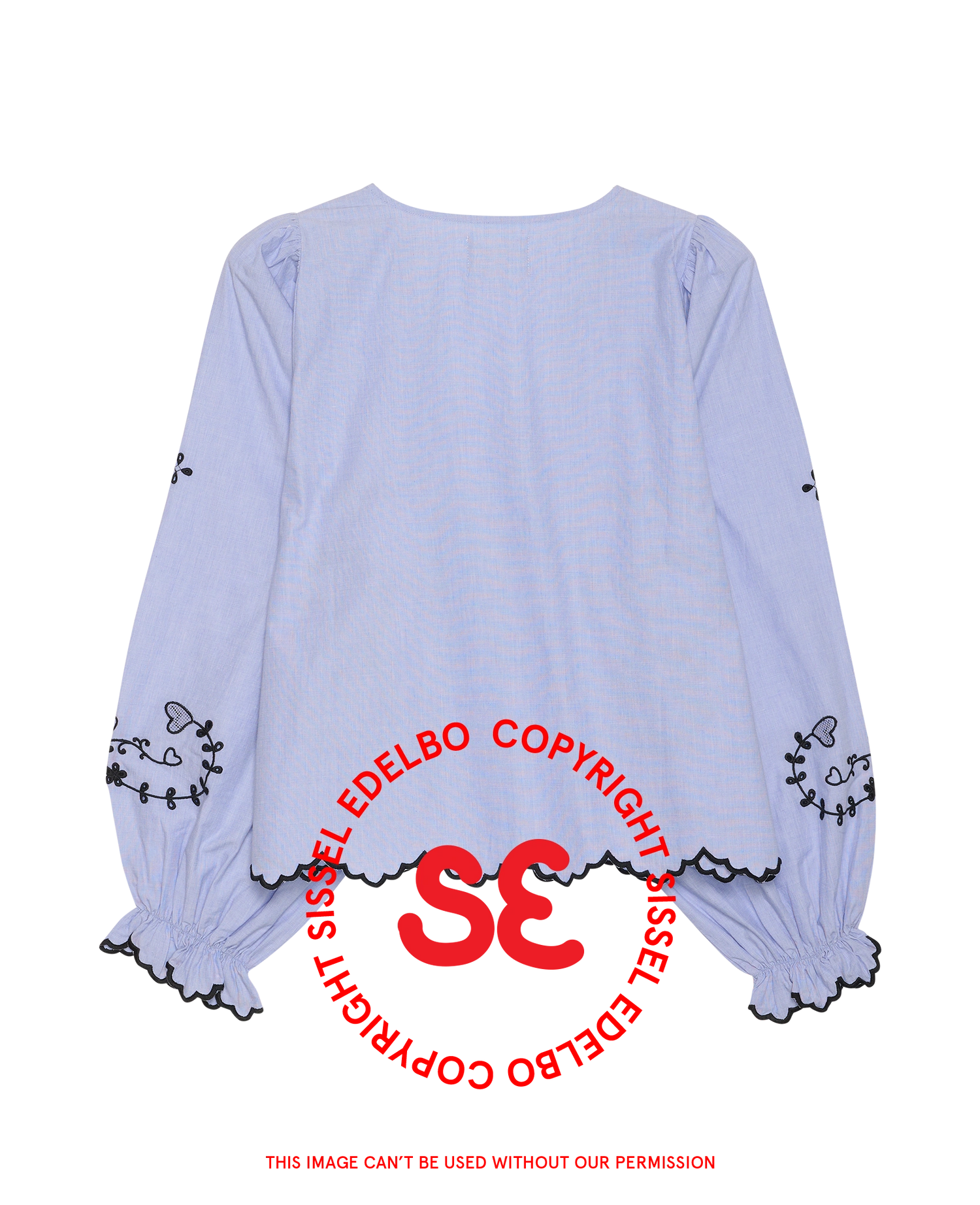 Tone Top - Blue Chambray