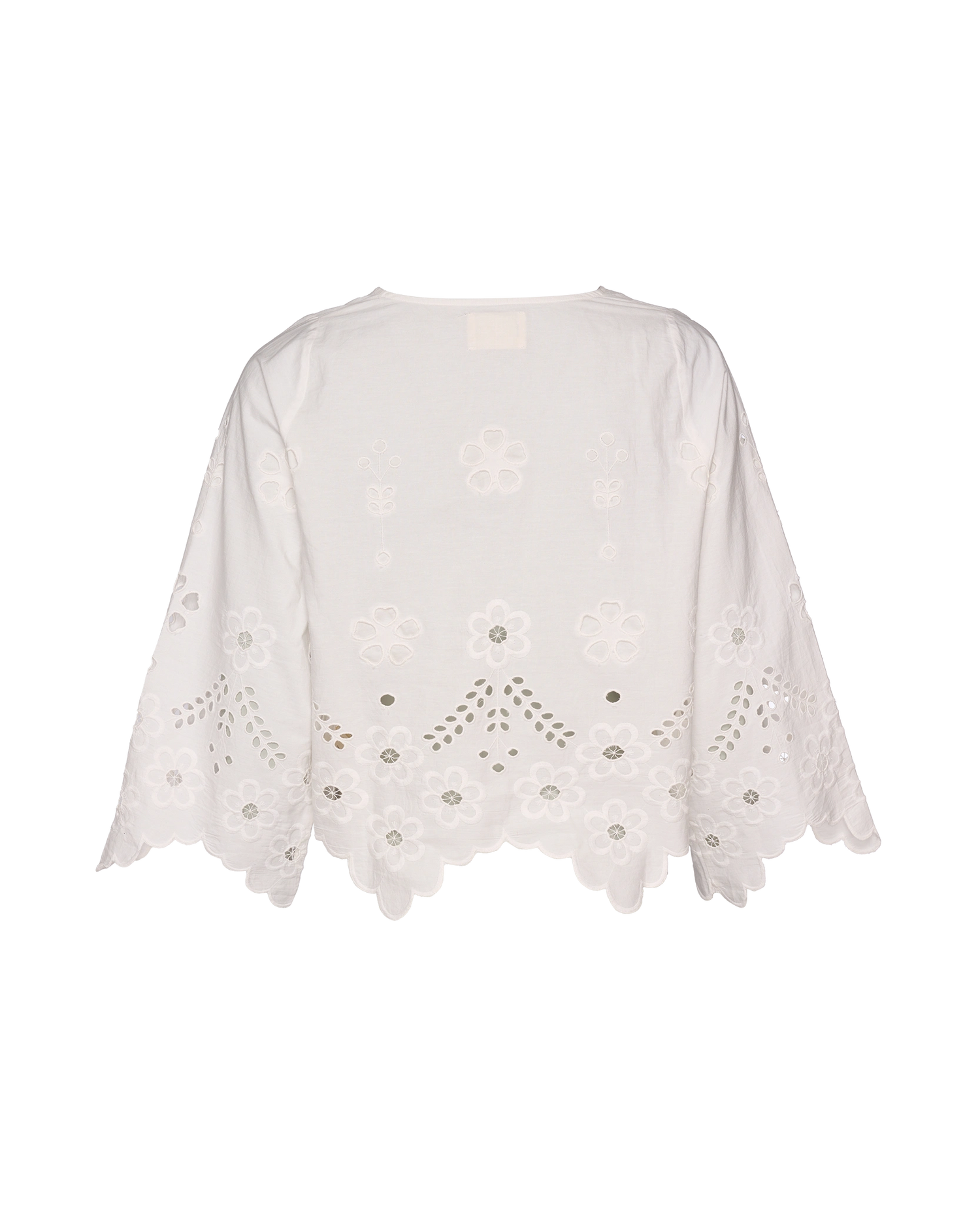 Trine Top - White Cutwork