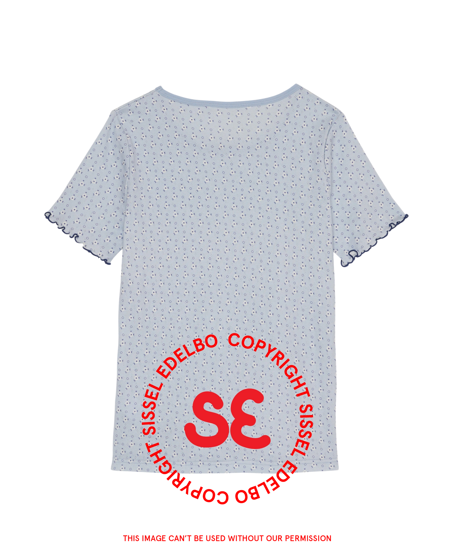 Tulusa T-shirt - Ditsy Blue