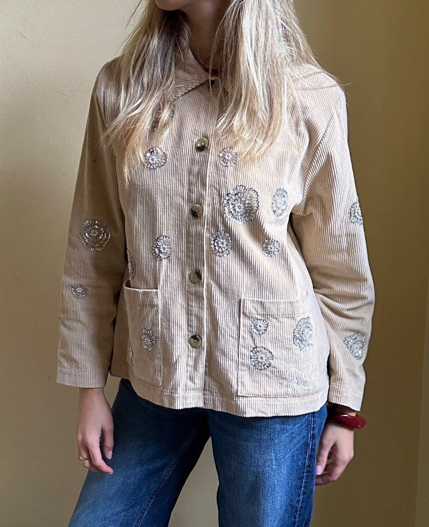 Twiggy Jacket - Golden Beige