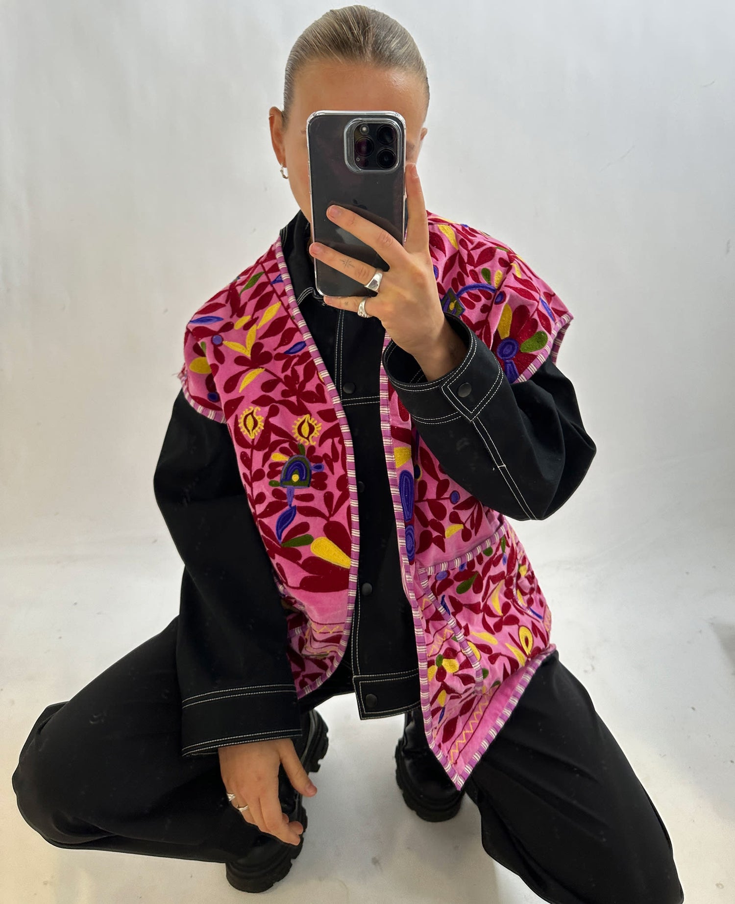 Variana Vest - Cherry Blossom