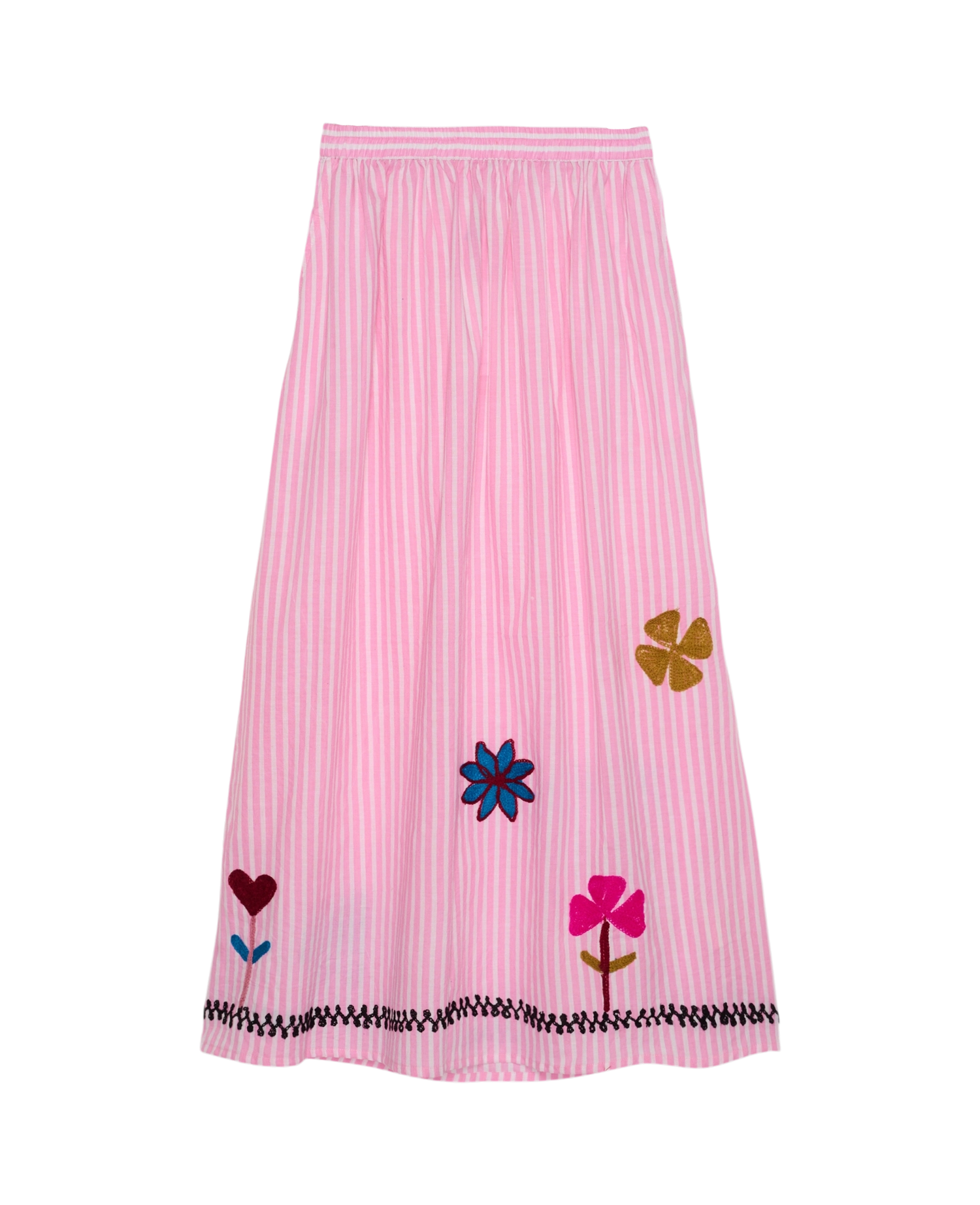 Vilja Skirt - Pink Stripes