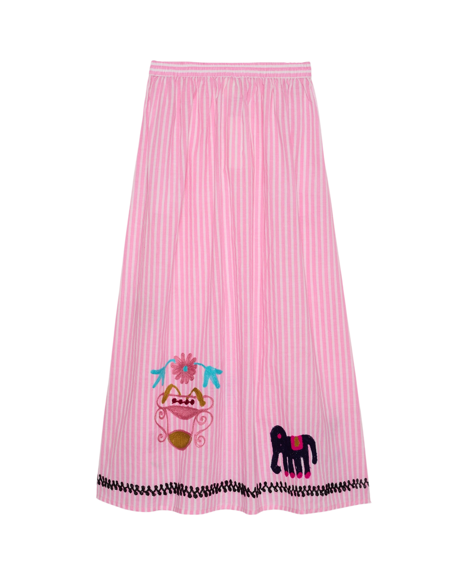 Vilja Skirt - Pink Stripes