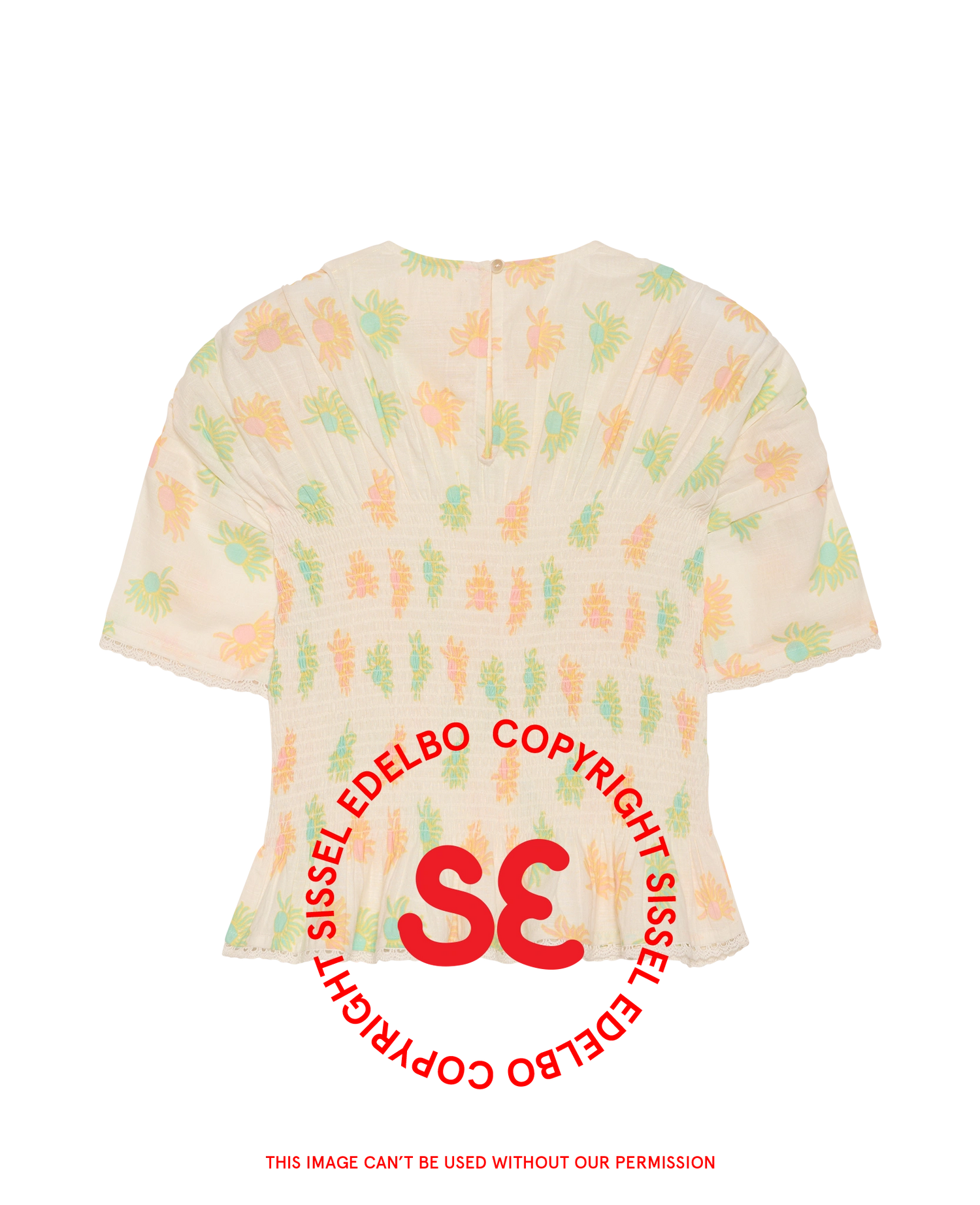 Vincenta Top - Pastel Sun