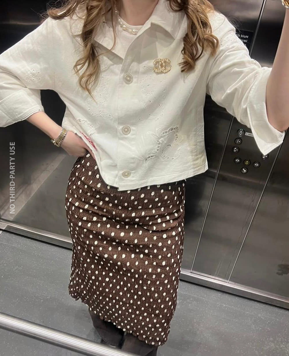 Vintage Jacket - White Napkin