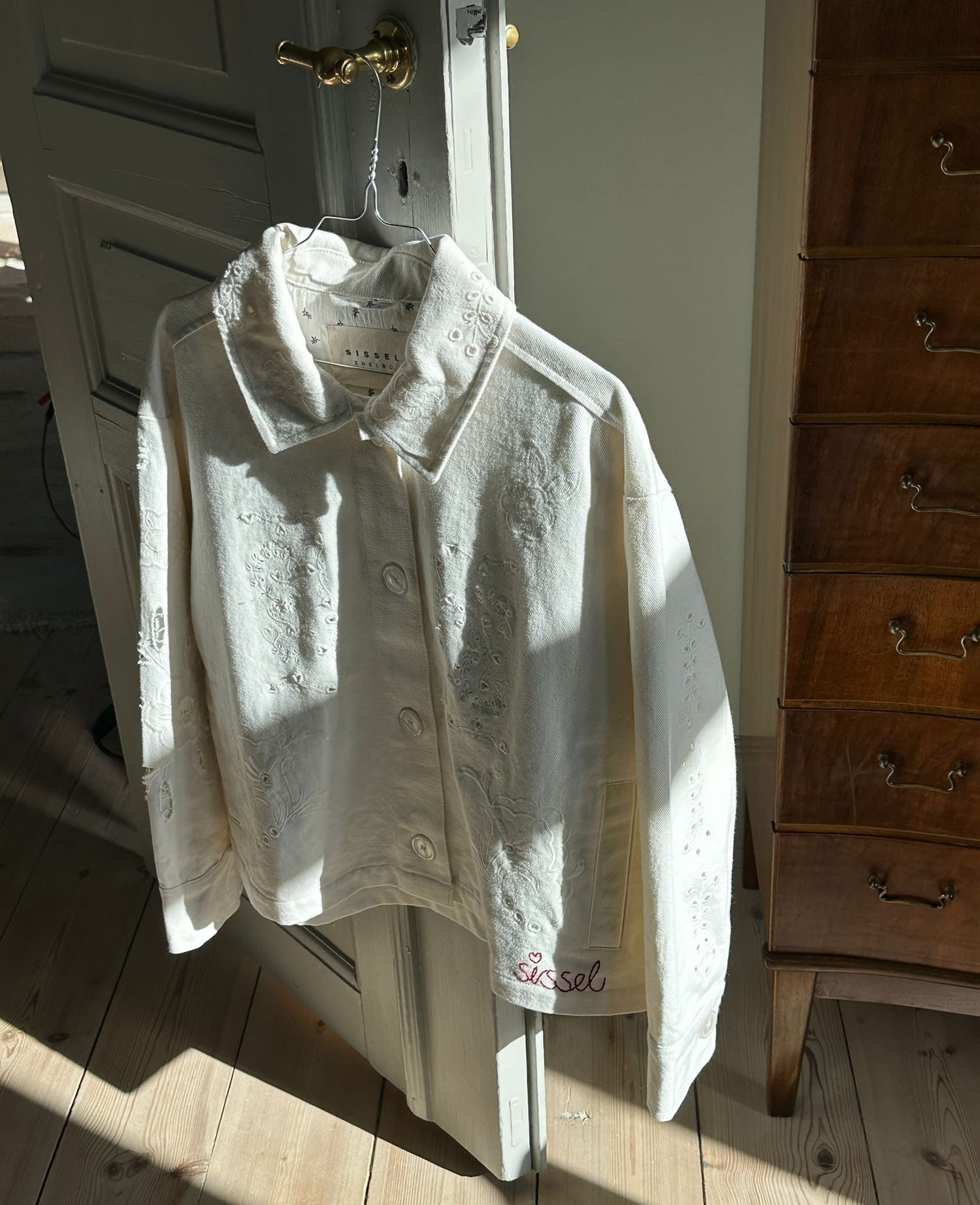 Vintage Jacket - White Napkin