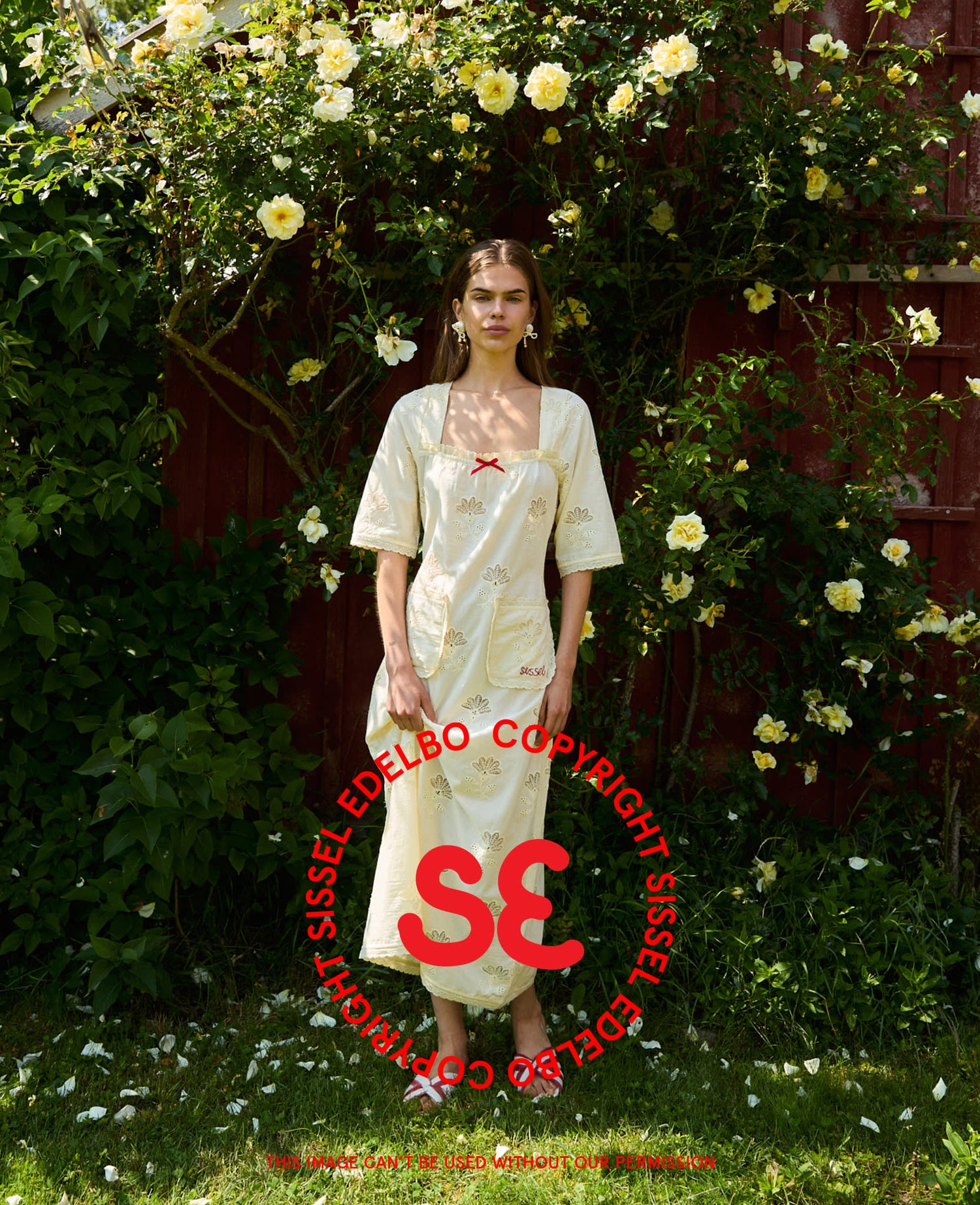 Viviette Dress - Pastel Yellow