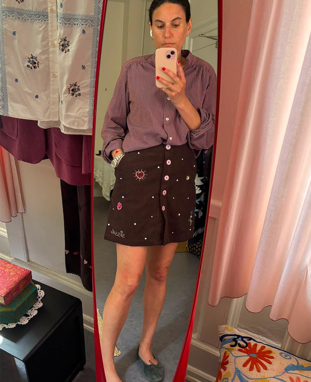 Rita Skirt - Brown