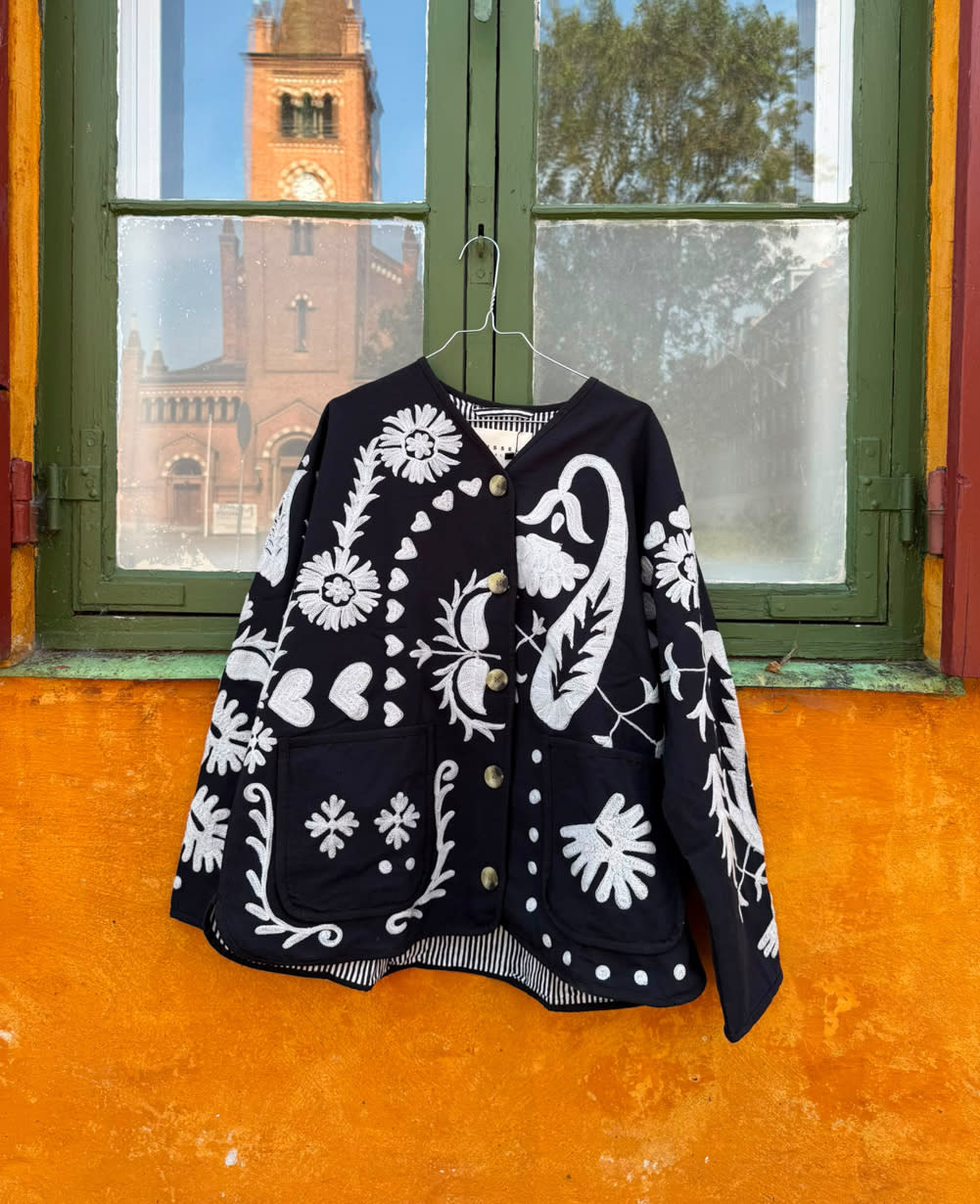 Maggie Jacket - Salt & Pepper