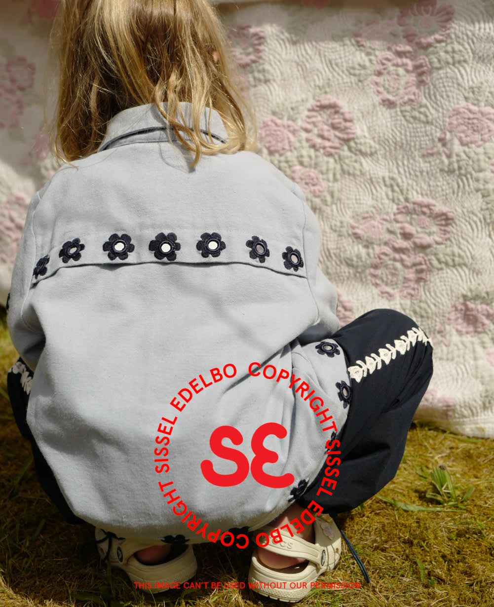 Willa Mini Jacket - Soft Blue