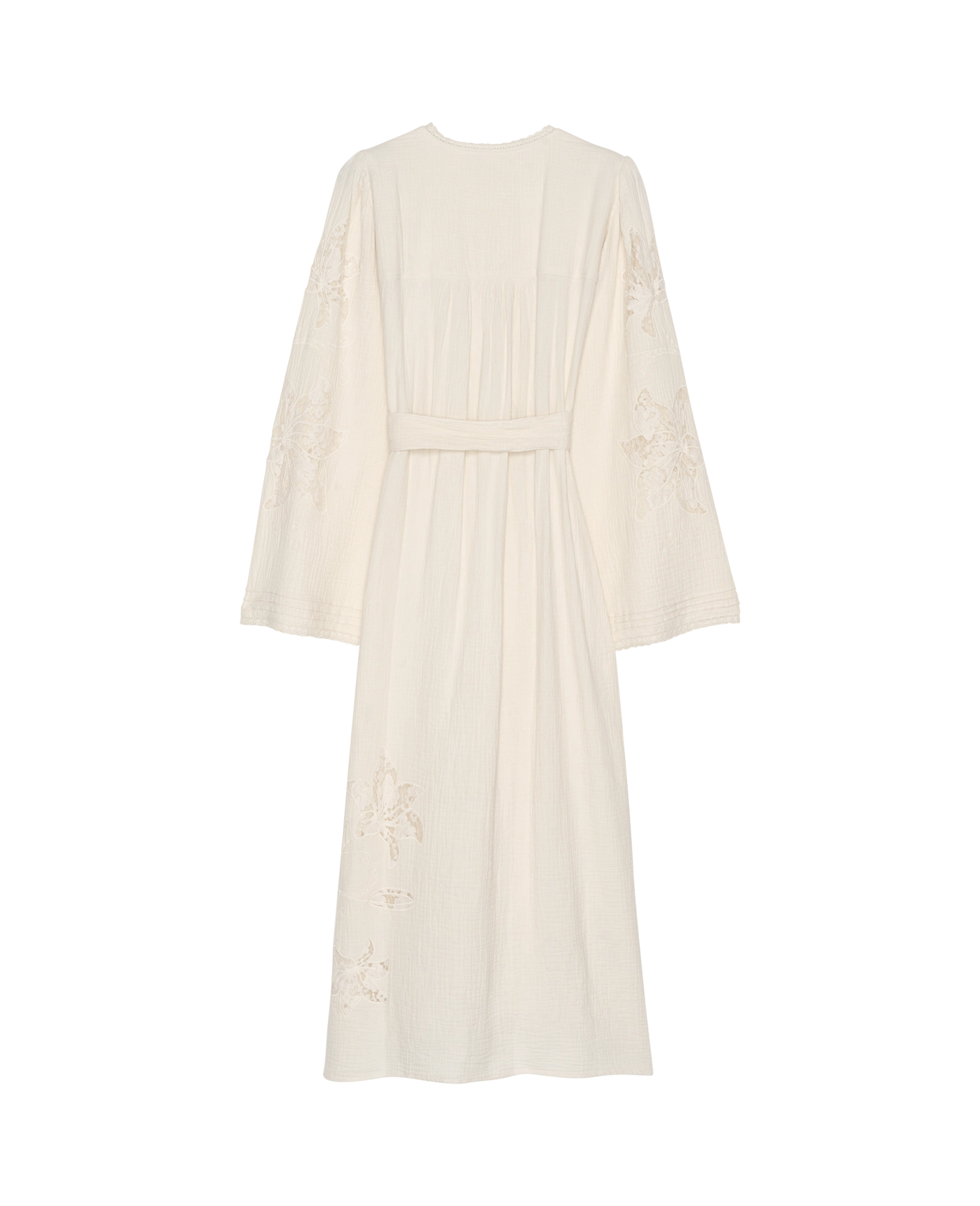 Winfrey Wrap Dress - Off White
