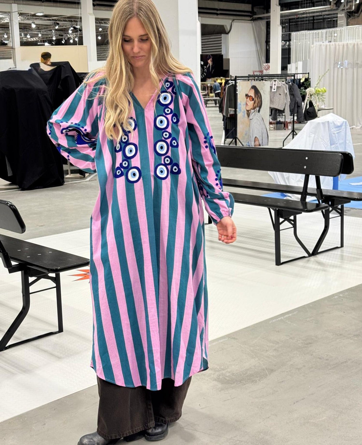 Zippy Dress - Petrol green