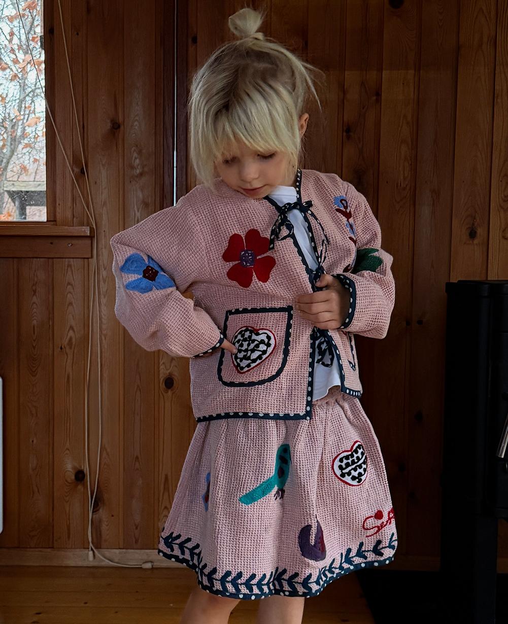 Clio MINI Jacket - Rose