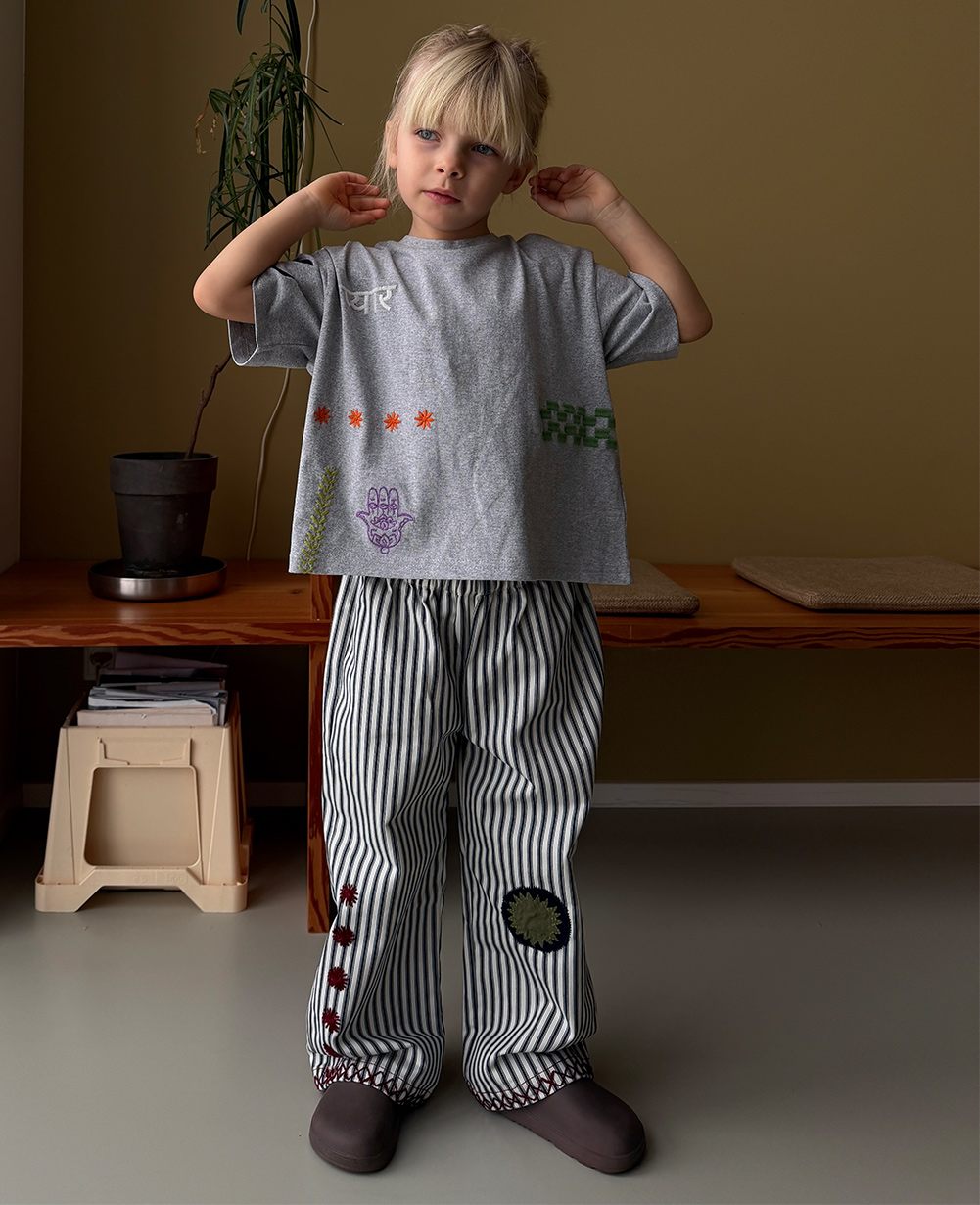Saxo MINI Pants - Milk Lad
