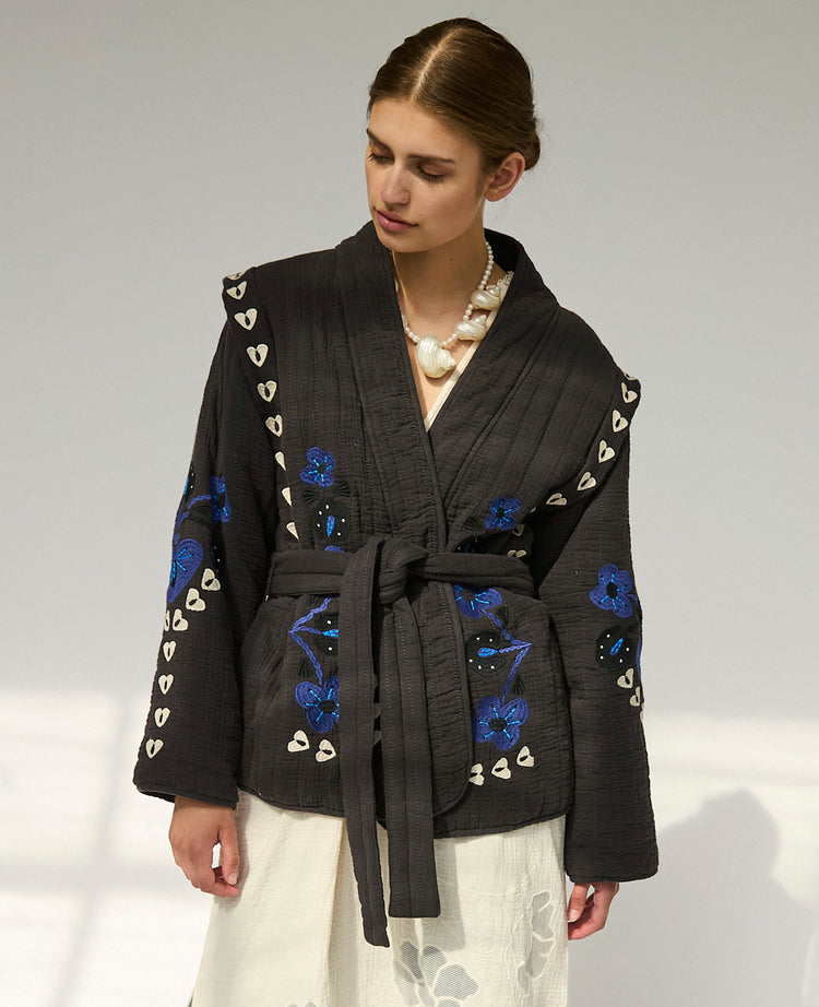 Sissel Edelbo - Twiggy Jacket SE 1887 - Eggplant
