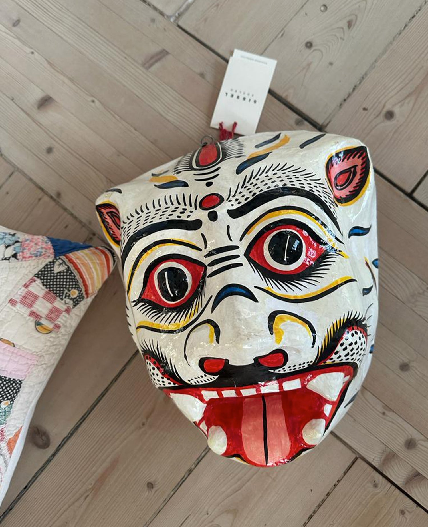 Tiger Mask - Large - White