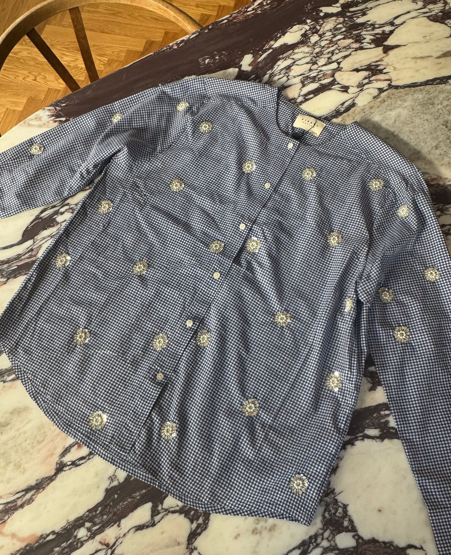 Vanilla Shirt - Blue Checks