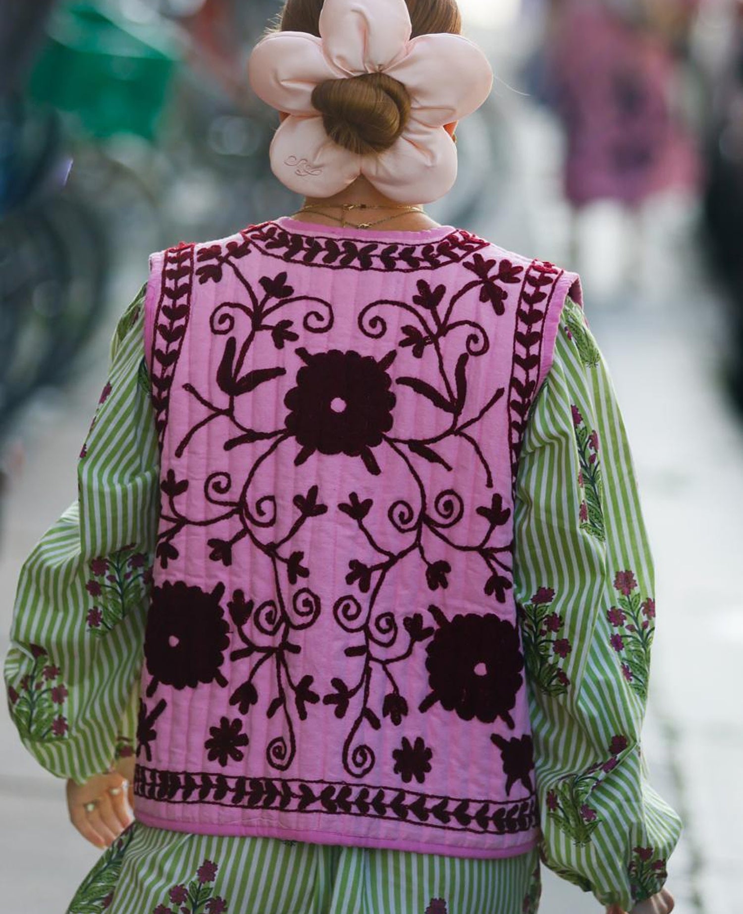 Honey Vest - Burgundy