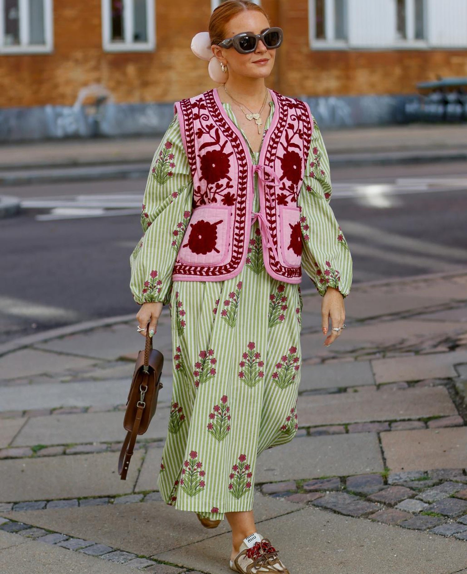 Honey Vest - Burgundy