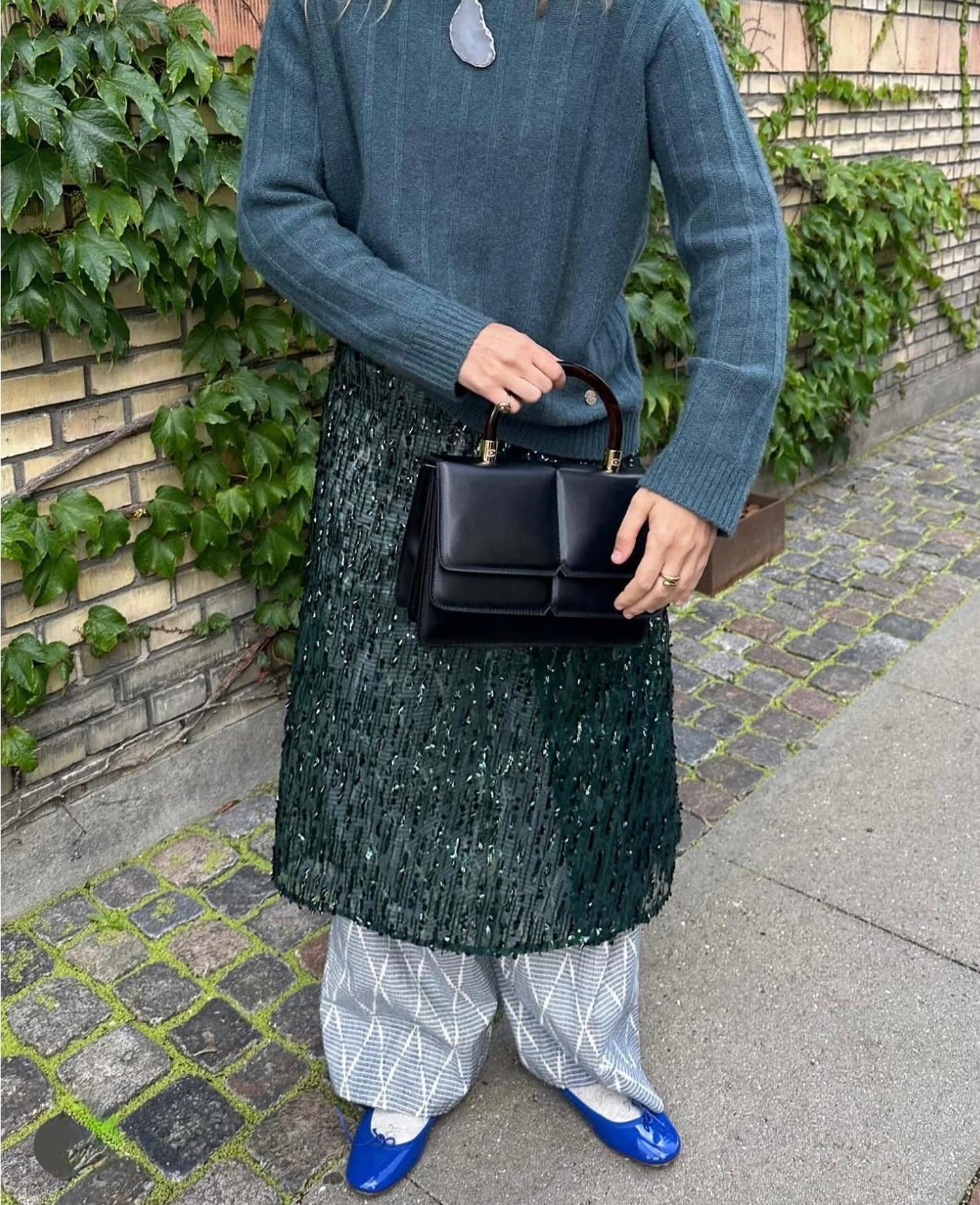 Betsy Wrap Skirt - Dark Green